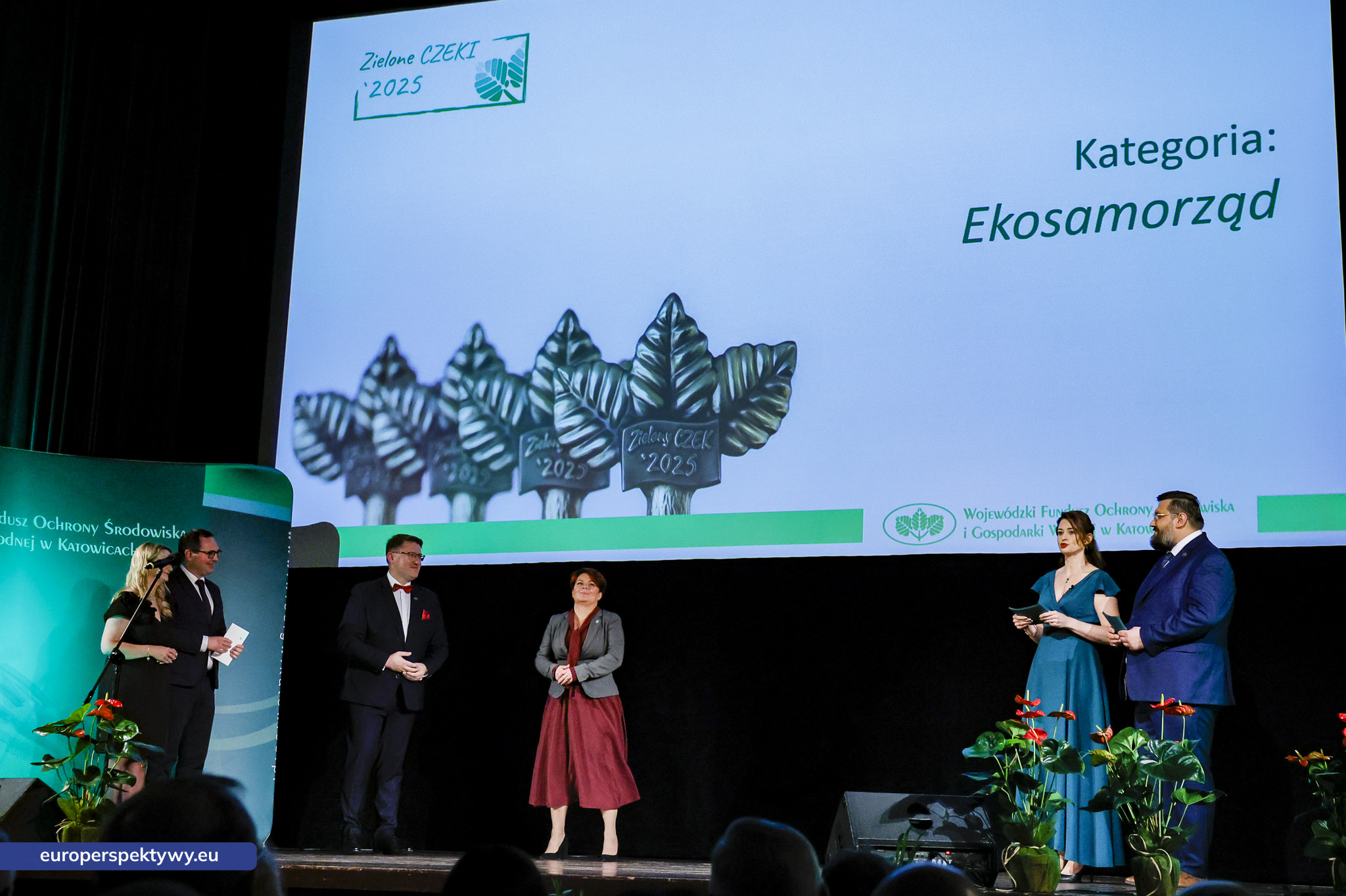 Europerspektywy (81 z 178) Europerspektywy Zielone Czeki 2025 - WFOŚiGW nagrodził liderów ekologii w województwie śląskim