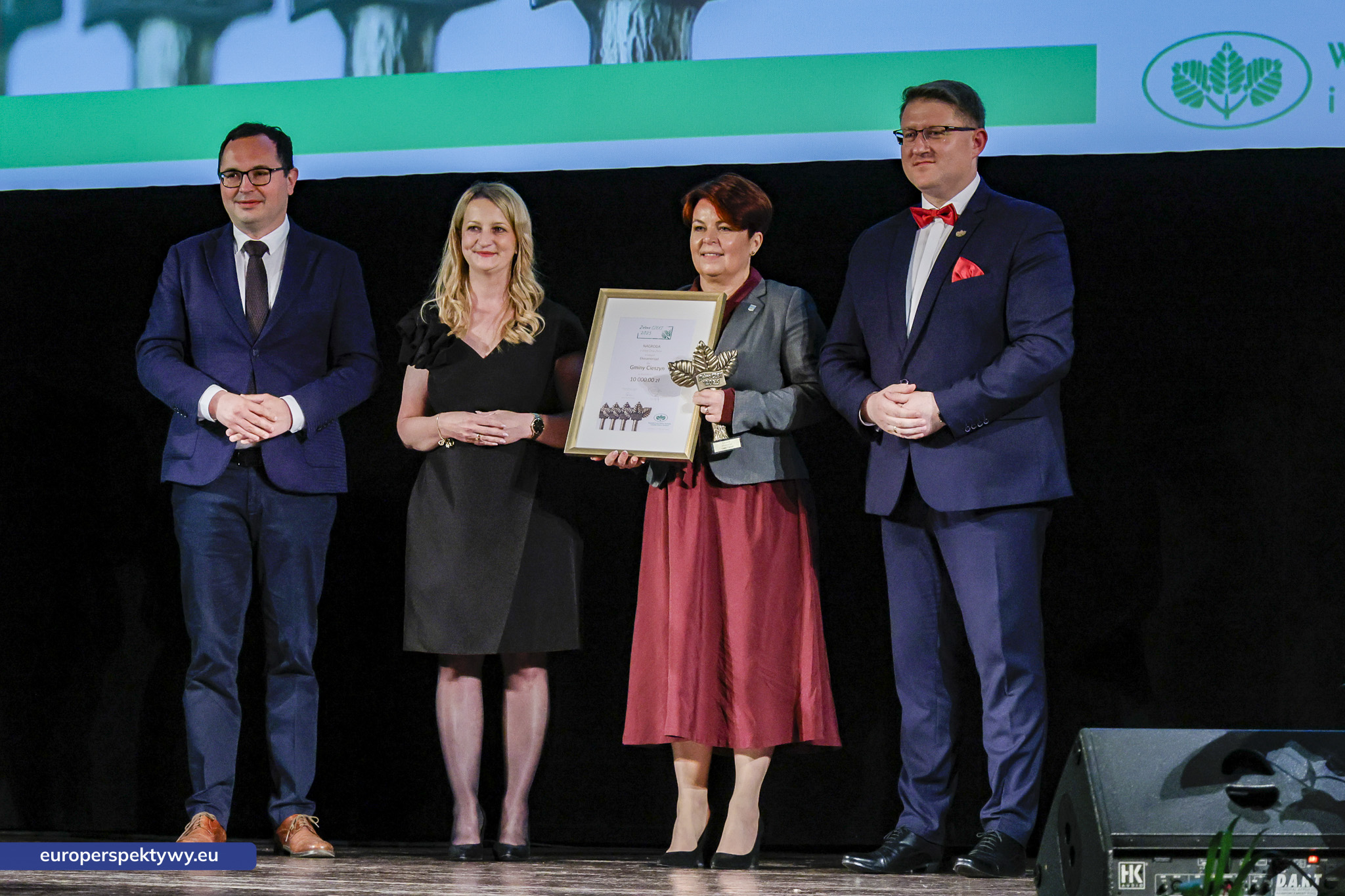 Europerspektywy (87 z 178) Europerspektywy Zielone Czeki 2025 - WFOŚiGW nagrodził liderów ekologii w województwie śląskim