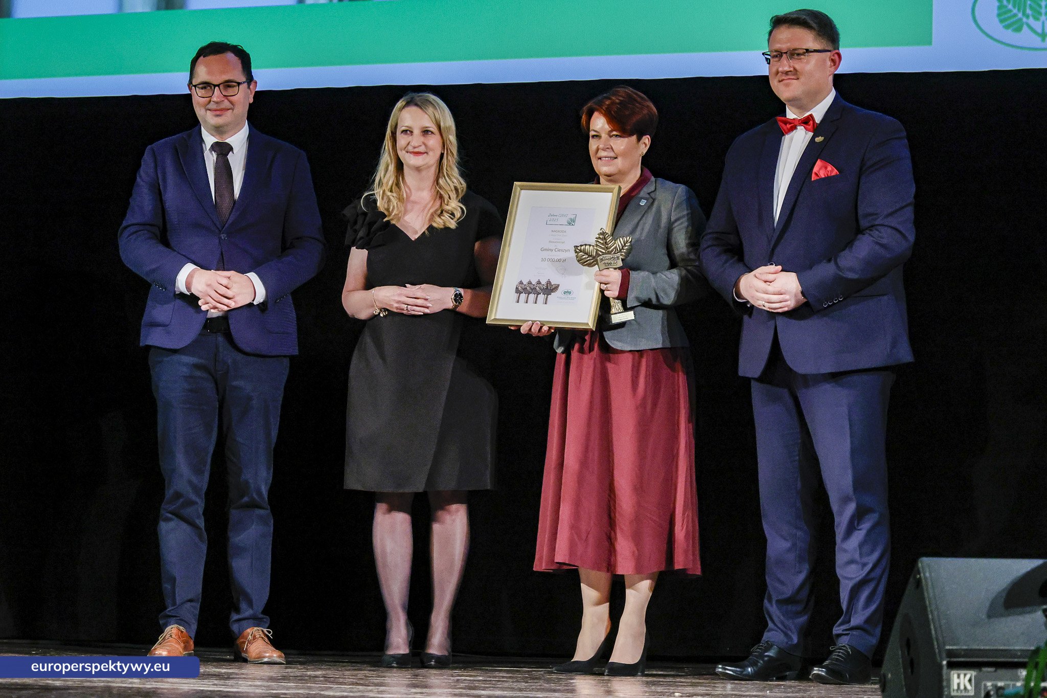Europerspektywy (88 z 178) Europerspektywy Zielone Czeki 2025 - WFOŚiGW nagrodził liderów ekologii w województwie śląskim