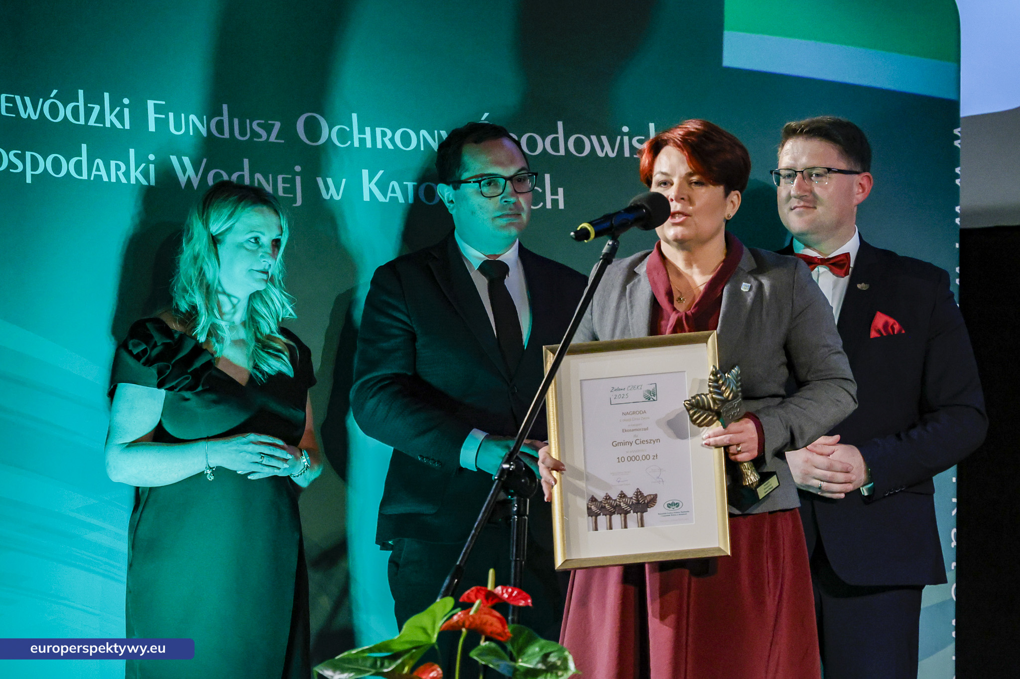 Europerspektywy (89 z 178) Europerspektywy Zielone Czeki 2025 - WFOŚiGW nagrodził liderów ekologii w województwie śląskim