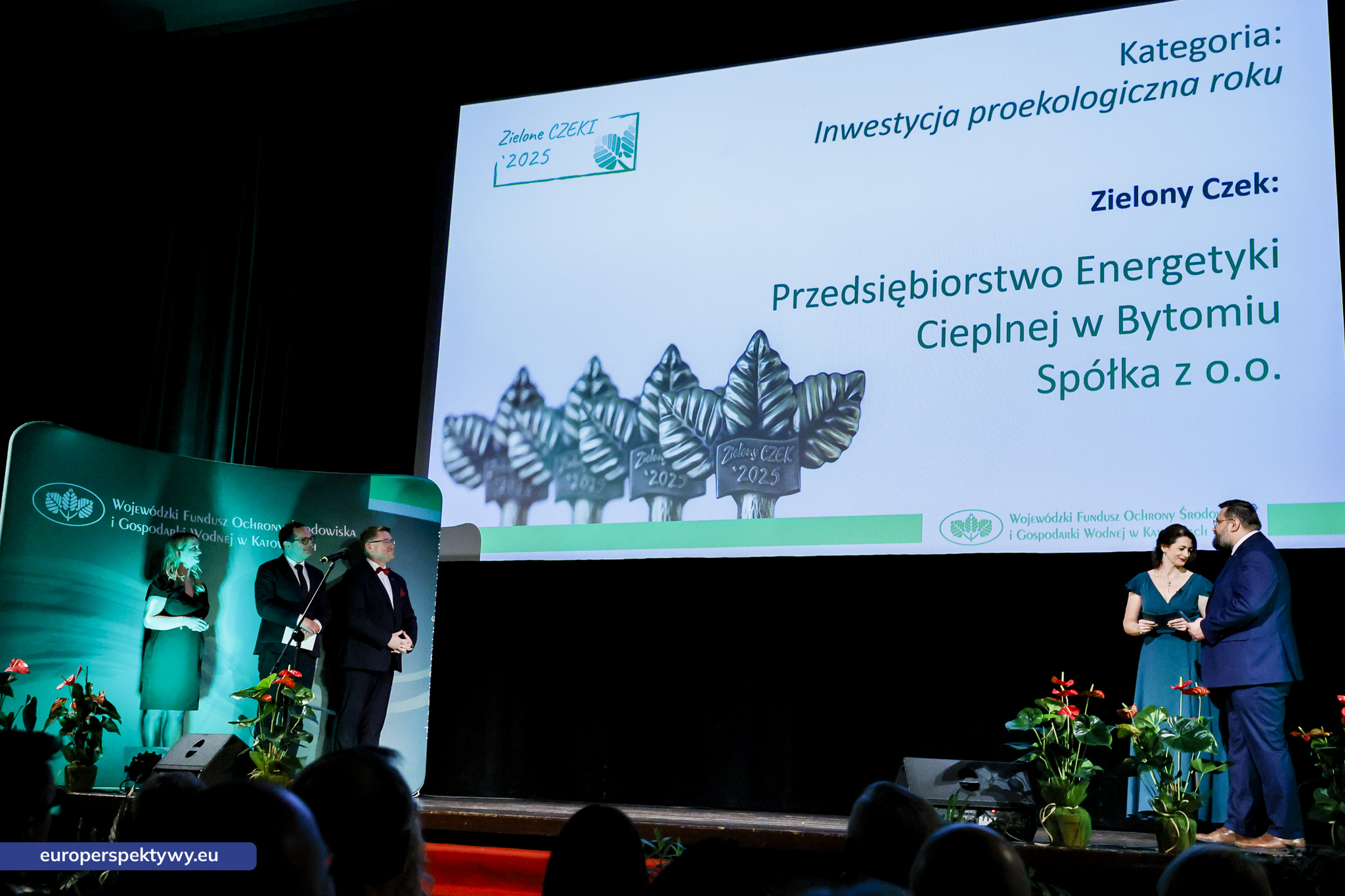 Europerspektywy (90 z 178) Europerspektywy Zielone Czeki 2025 - WFOŚiGW nagrodził liderów ekologii w województwie śląskim