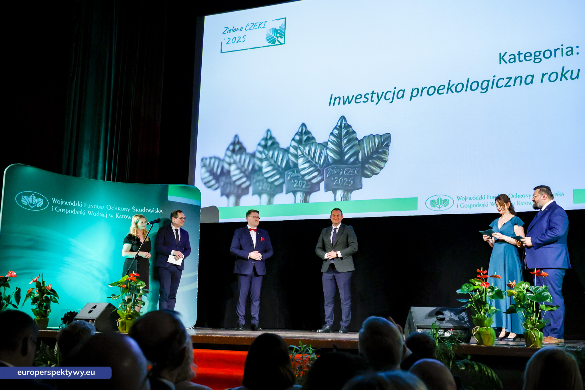 Europerspektywy (93 z 178) Europerspektywy Zielone Czeki 2025 - WFOŚiGW nagrodził liderów ekologii w województwie śląskim