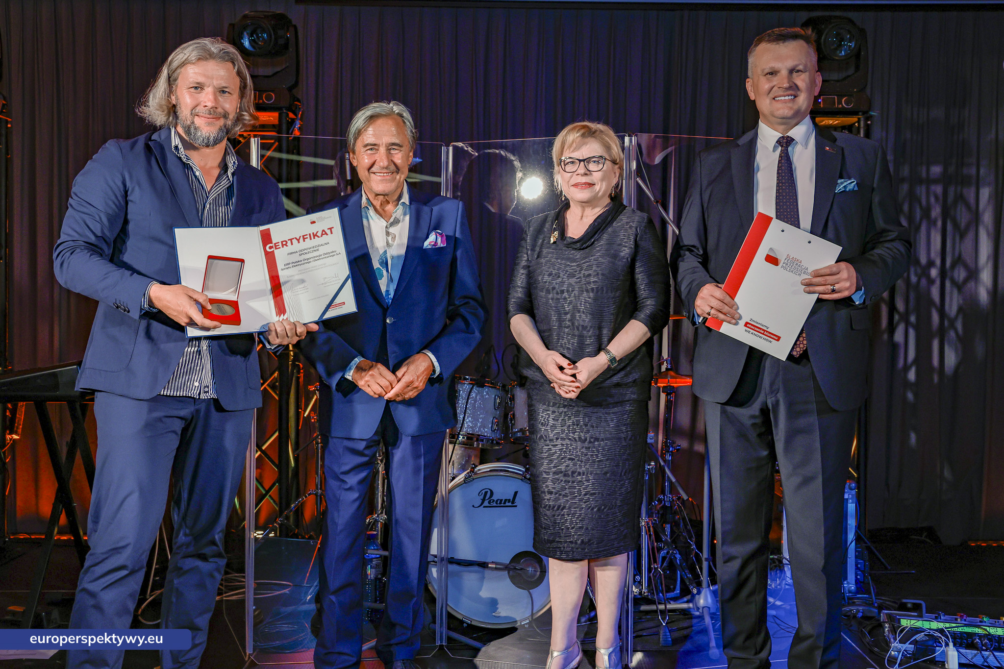 Europerspektywy Medale Firma Odpowiedzialna Społecznie: Śląska Federacja Przedsiębiorców Polskich wyróżnia liderów odpowiedzialnego biznesu