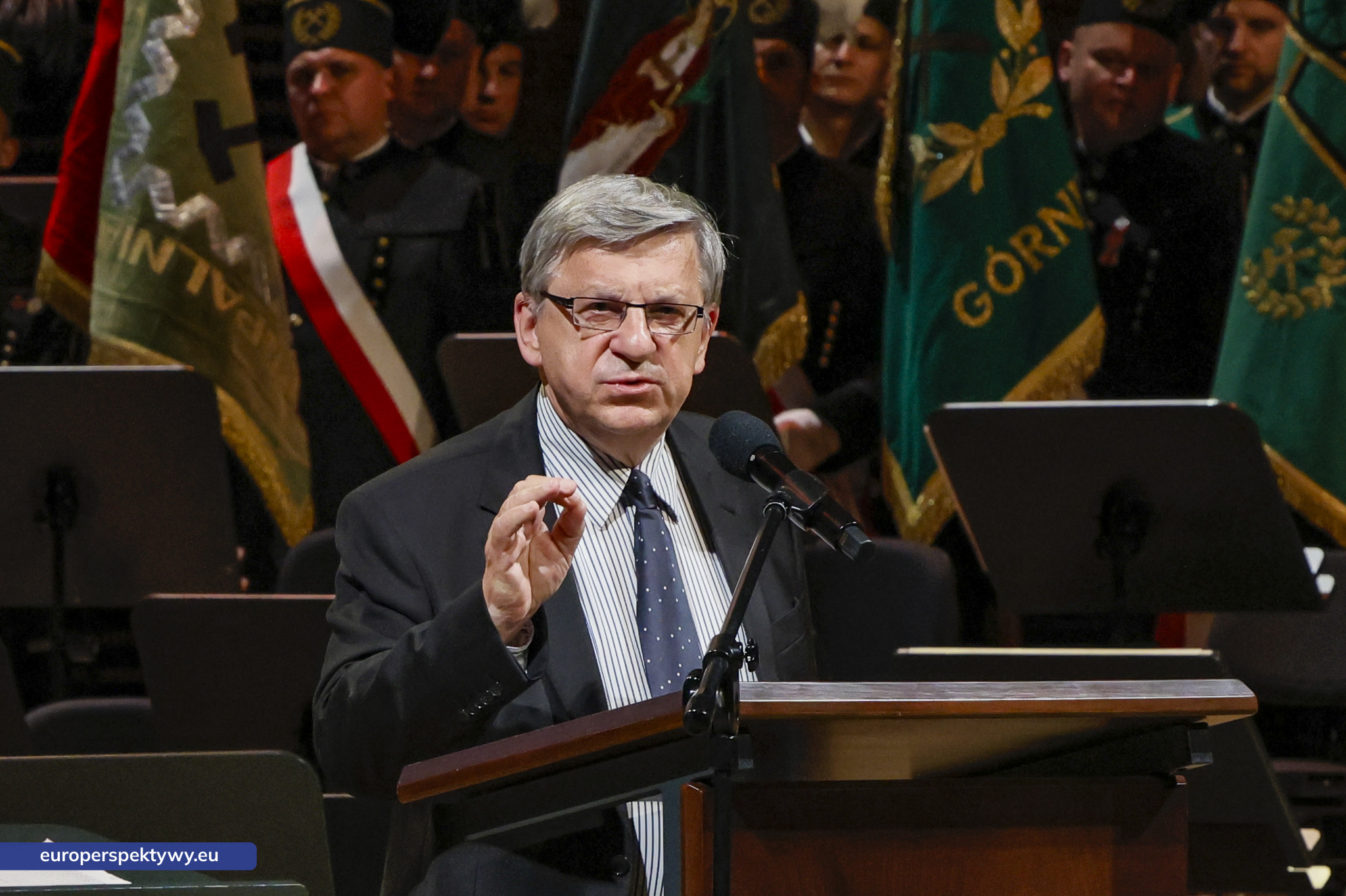 główny geolog kraju, prof. Krzysztof Galos