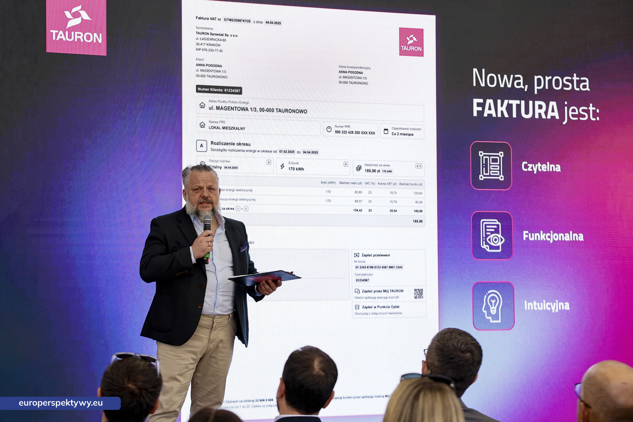 Czytelna faktura za prąd. TAURON wprowadza nowe rozwiązania dla klientów