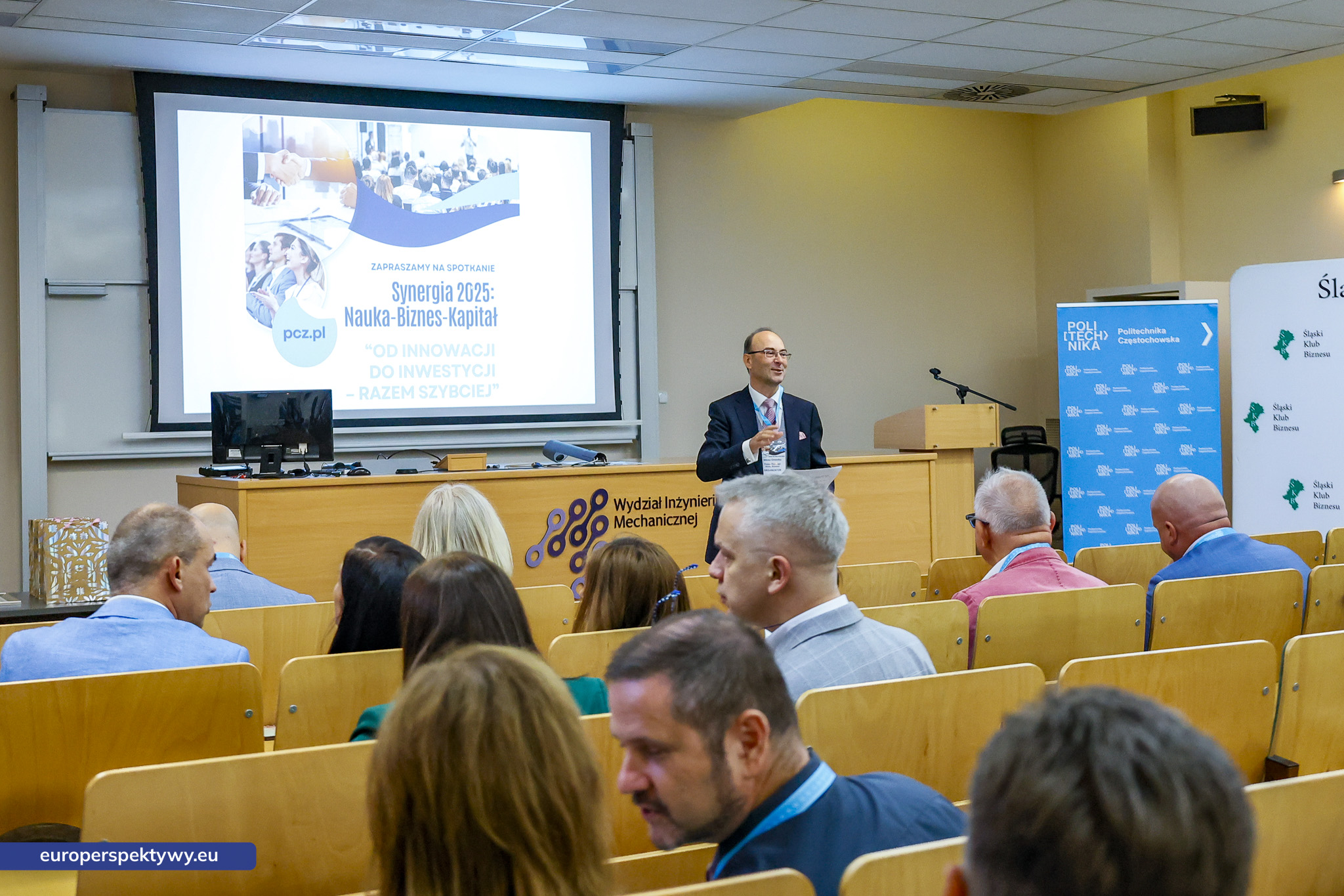 Europerspektywy (28 z 234) Europerspektywy Synergia 2025: Śląski Klub Biznesu i Politechnika Częstochowska łączą siły na rzecz innowacji