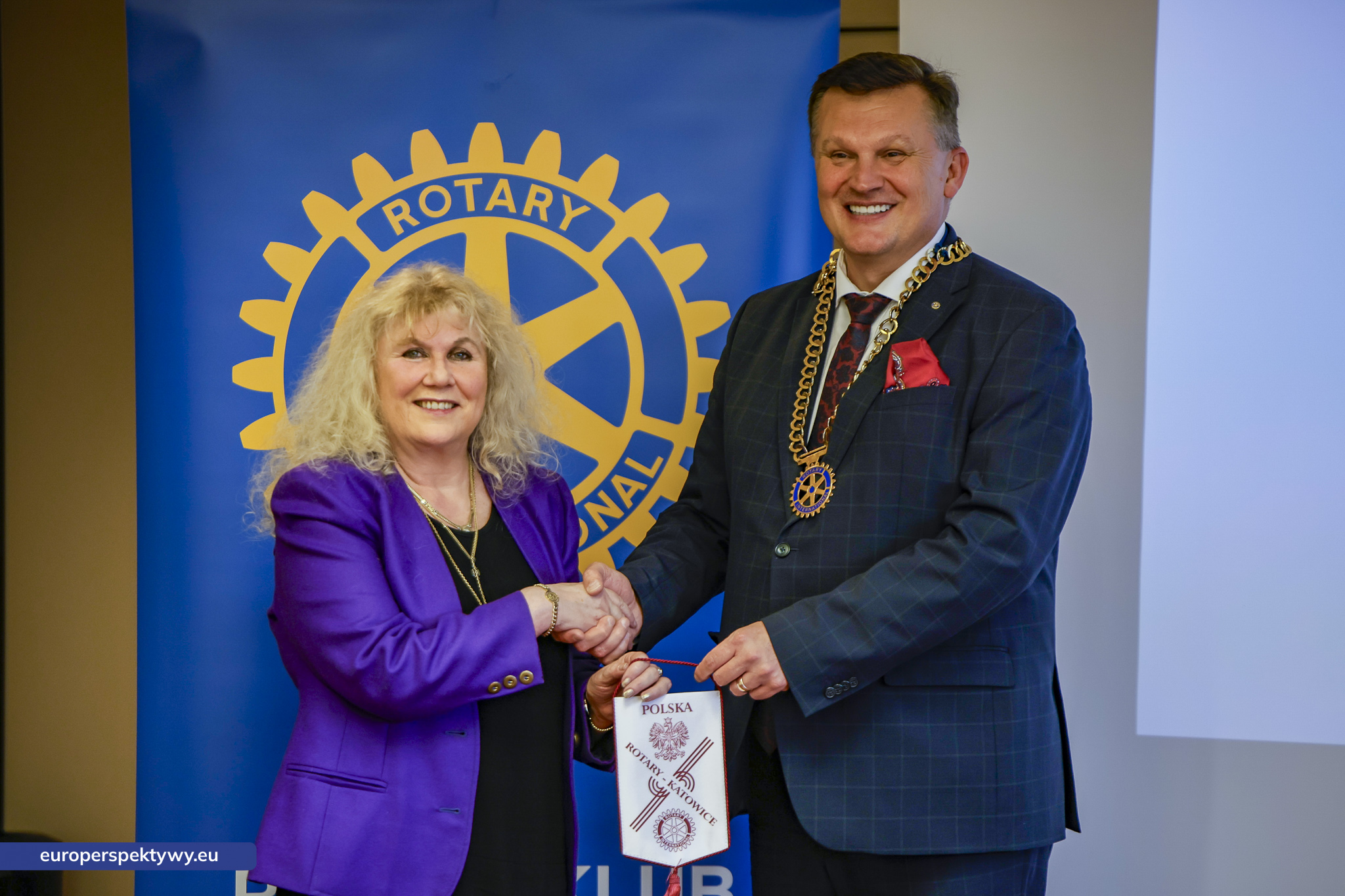 Krystyna Doktorowicz w Rotary Club Katowice