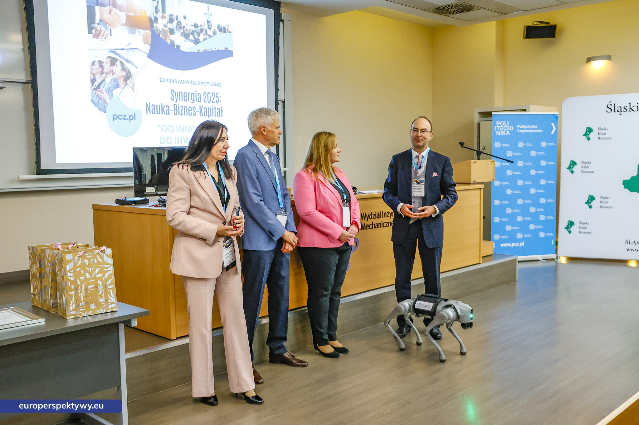 Europerspektywy (36 z 234) Europerspektywy Synergia 2025: Śląski Klub Biznesu i Politechnika Częstochowska łączą siły na rzecz innowacji