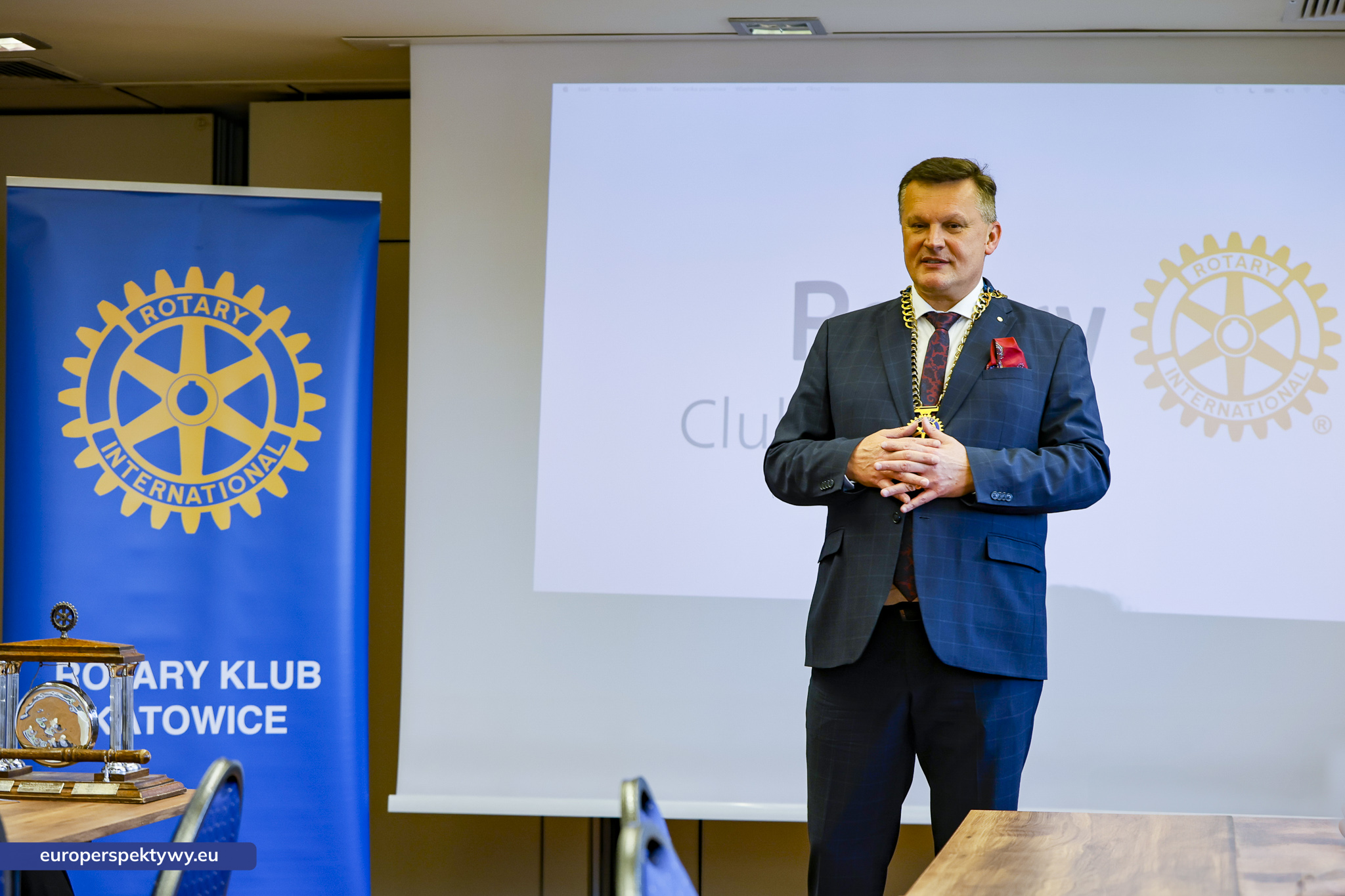 Europerspektywy Prof. Krystyna Doktorowicz o śląskiej tradycji filmowej w Rotary Club Katowice
