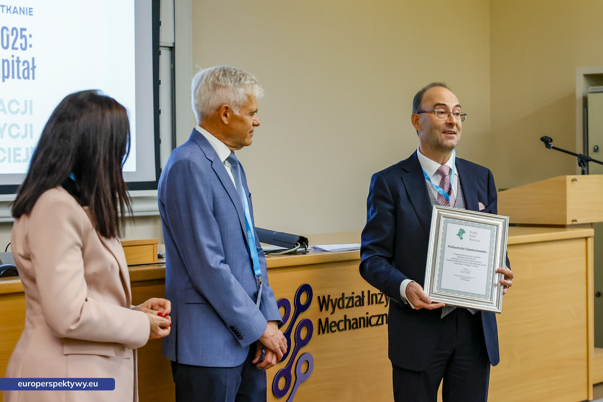 Europerspektywy (46 z 234) Europerspektywy Synergia 2025: Śląski Klub Biznesu i Politechnika Częstochowska łączą siły na rzecz innowacji