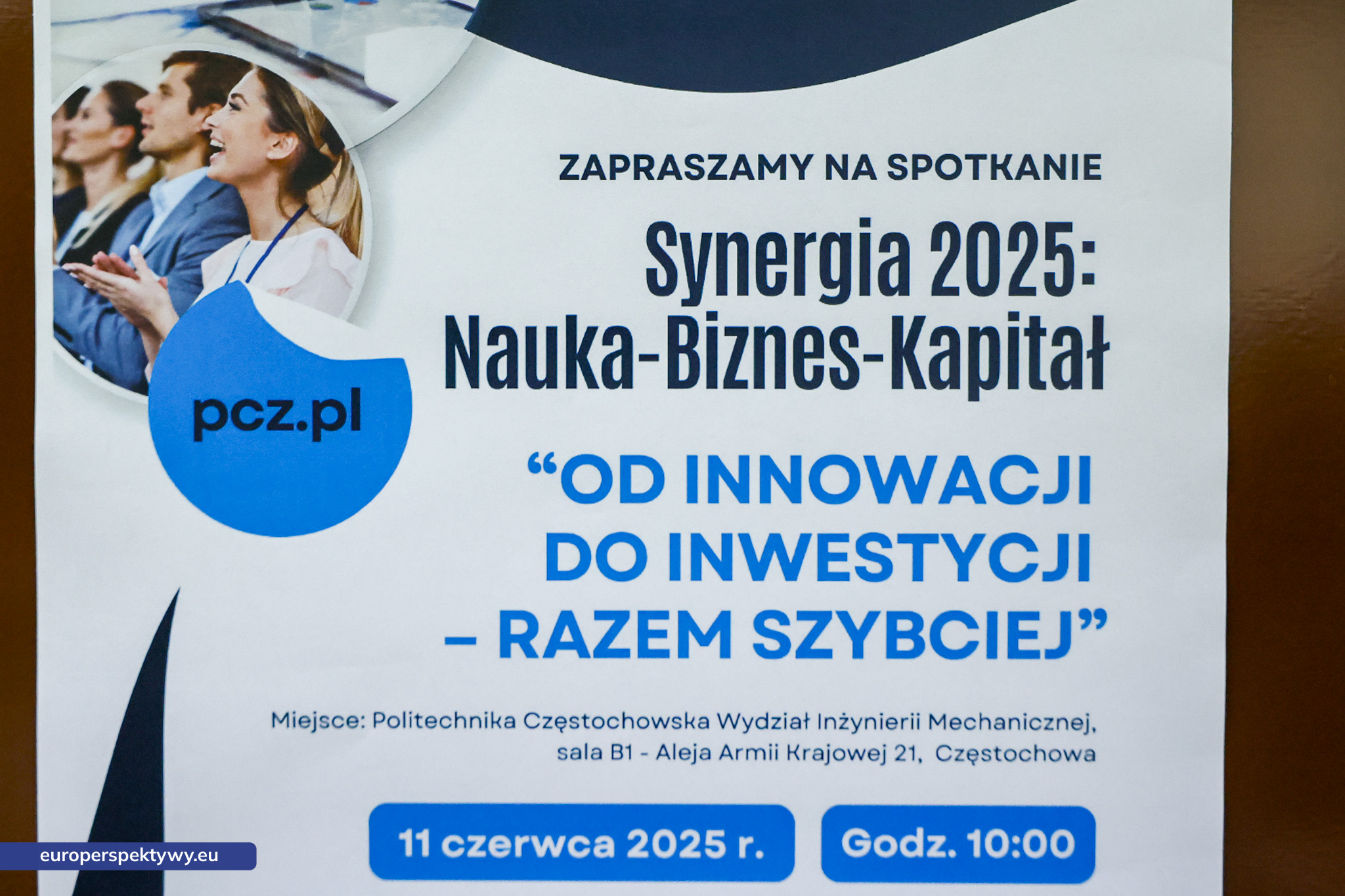 Europerspektywy (99 z 234) Europerspektywy Synergia 2025: Śląski Klub Biznesu i Politechnika Częstochowska łączą siły na rzecz innowacji