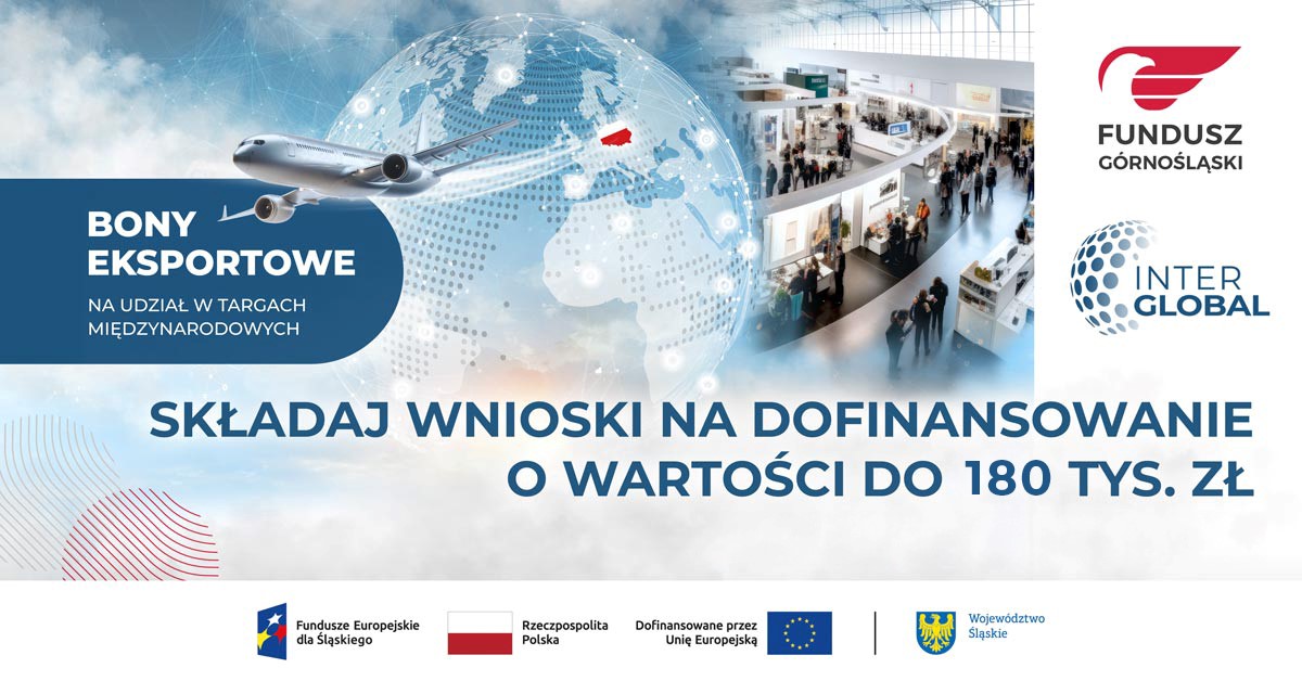 Fundusz Górnośląski oferuje bony eksportowe