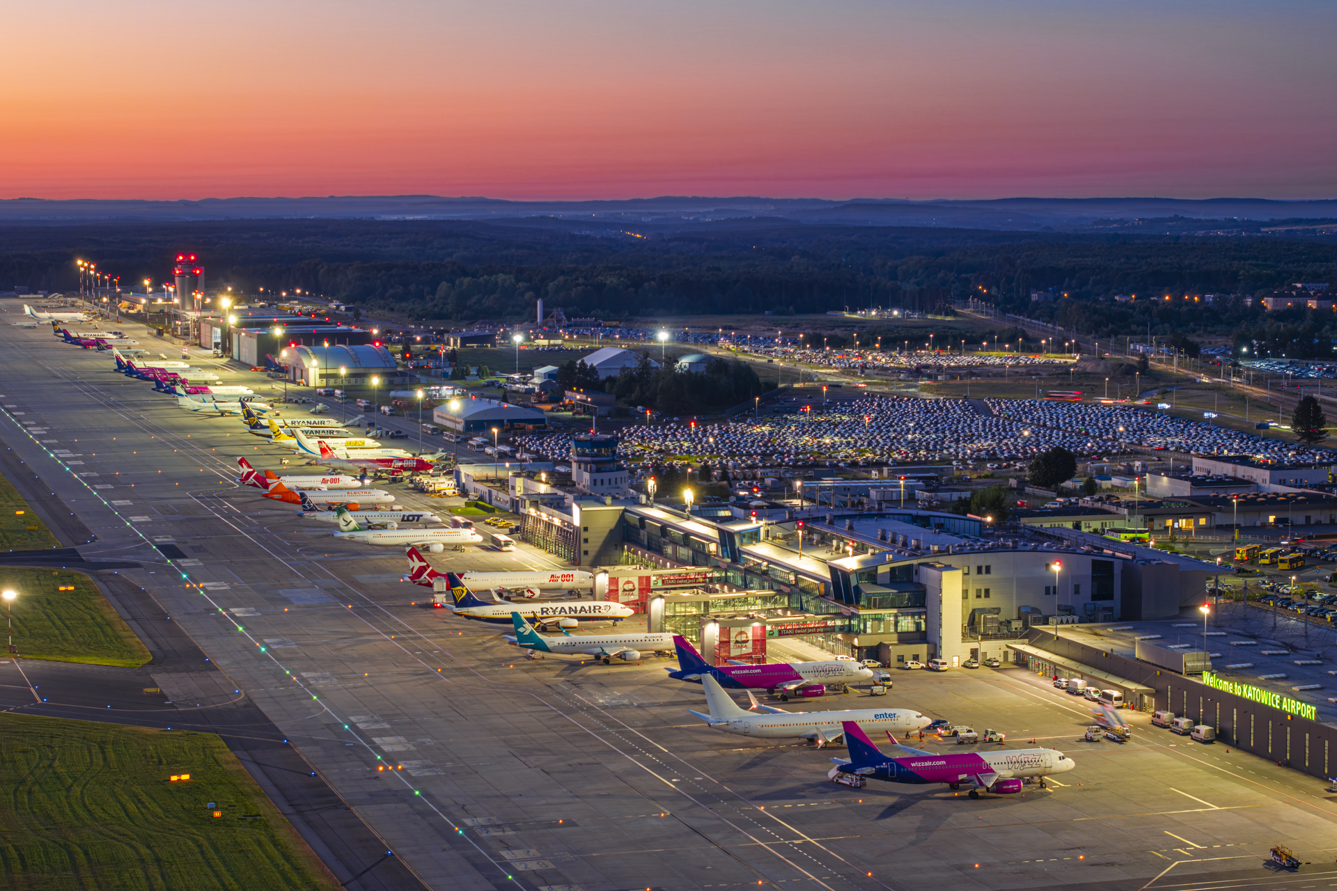 Katowice Airport z rekordowym wynikiem w czerwcu i pierwszym półroczu 2025 roku