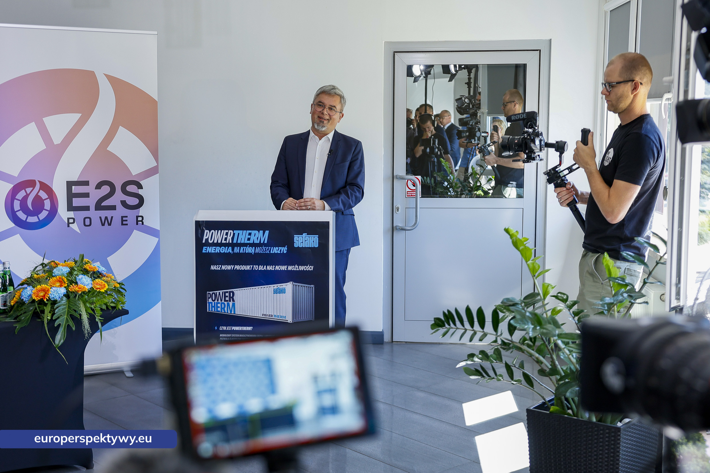 Europerspektywy-1040 Europerspektywy Fabryka Kotłów Sefako S.A. – podpisanie umowy licencyjnej z E2S Power na produkcję magazynów energii cieplnej