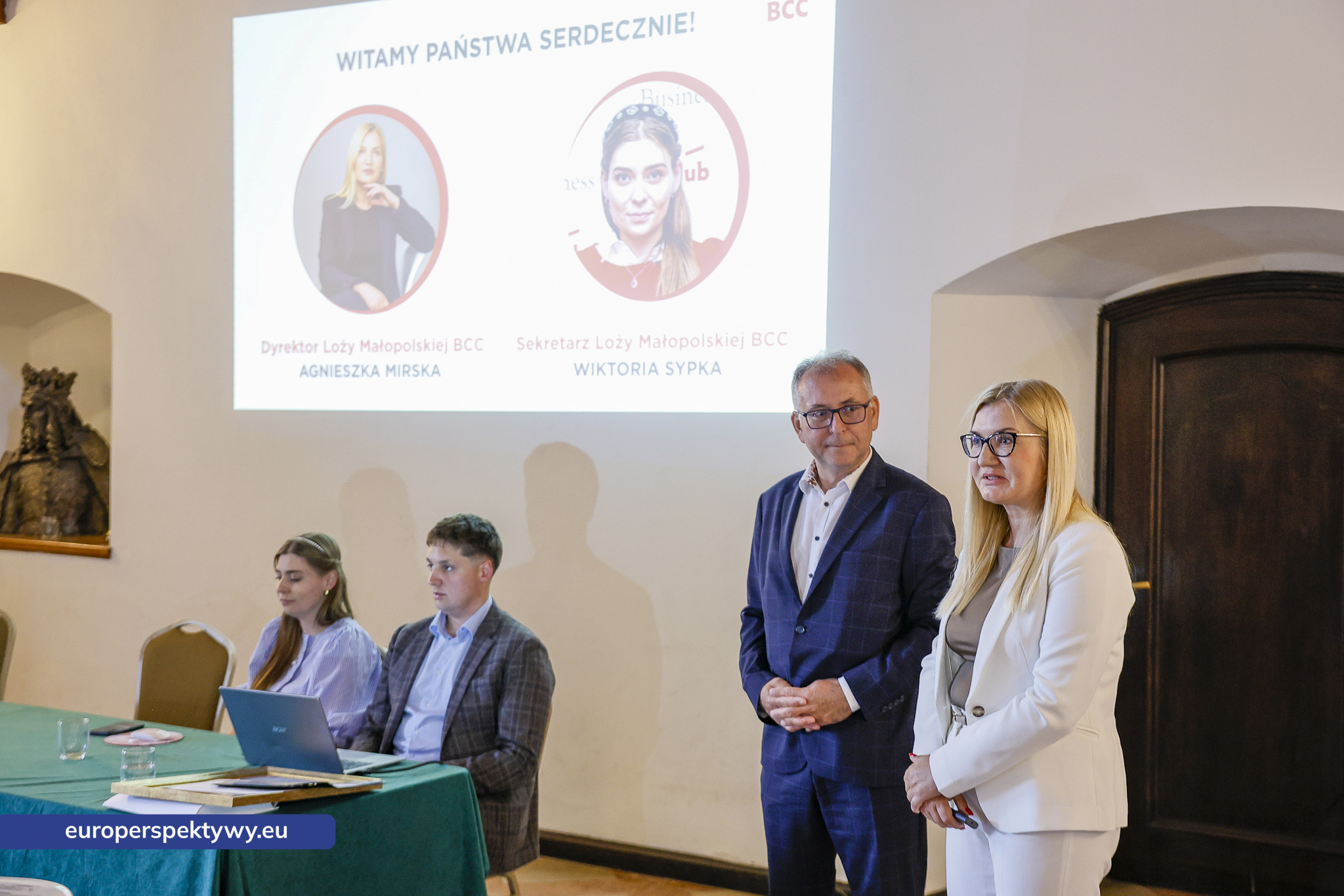 Europerspektywy BCC Loża Małopolska i Katowicka na Zamku Królewskim w Niepołomicach