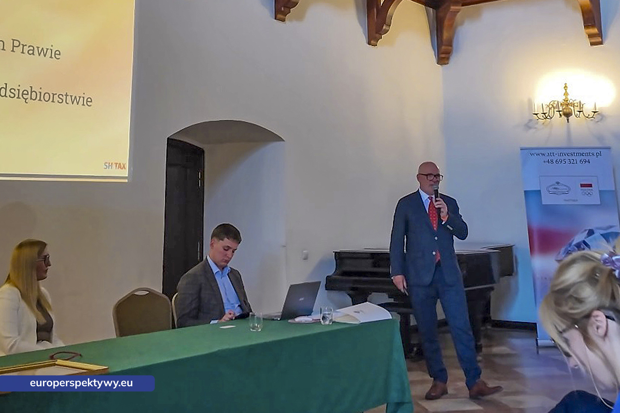 Europerspektywy BCC Loża Małopolska i Katowicka na Zamku Królewskim w Niepołomicach