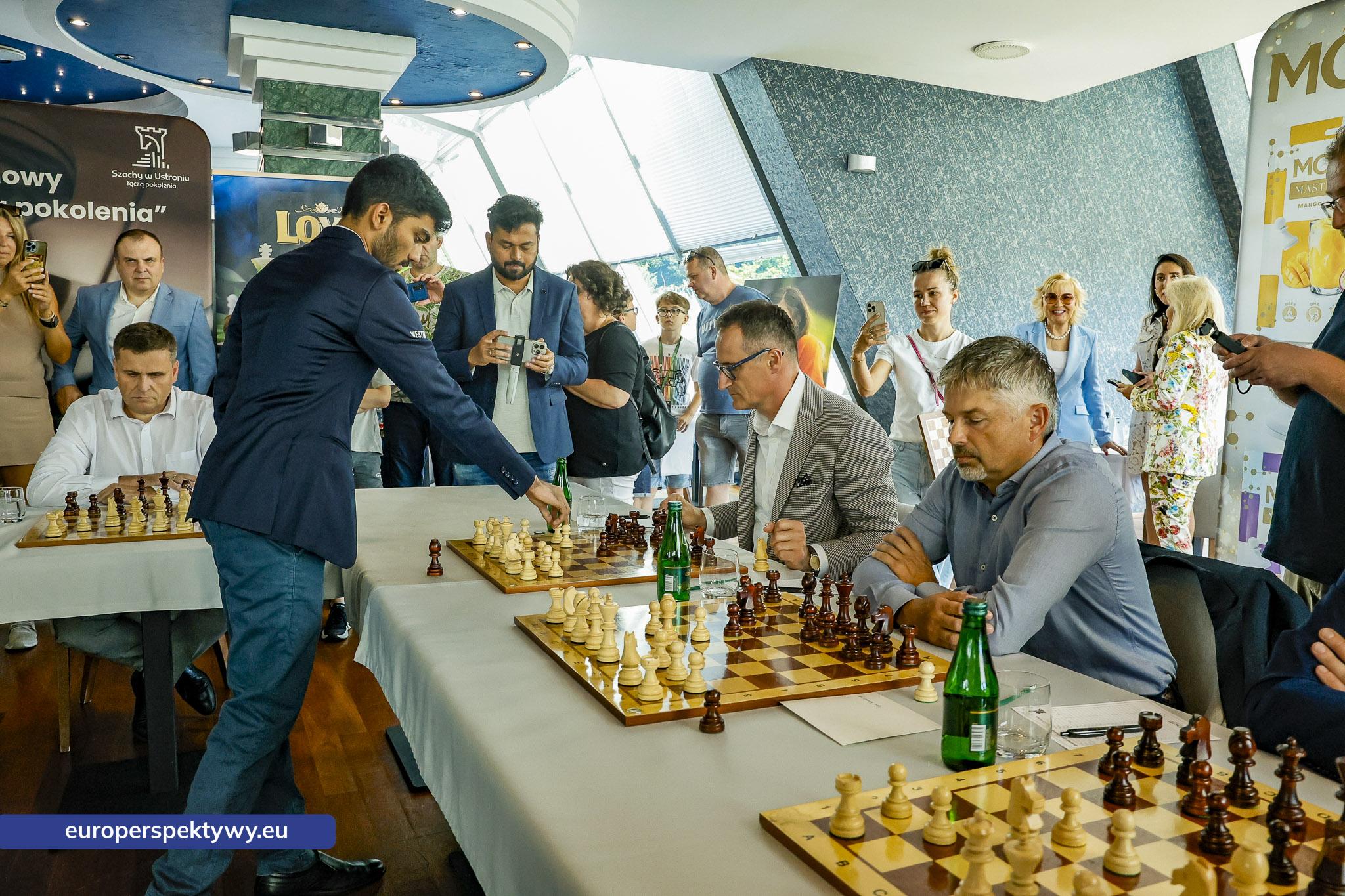 Europerspektywy-12 Europerspektywy Szachy Mokate: symultana z mistrzem świata Dommaraju Gukeshem – wyjątkowe wydarzenie w Ustroniu