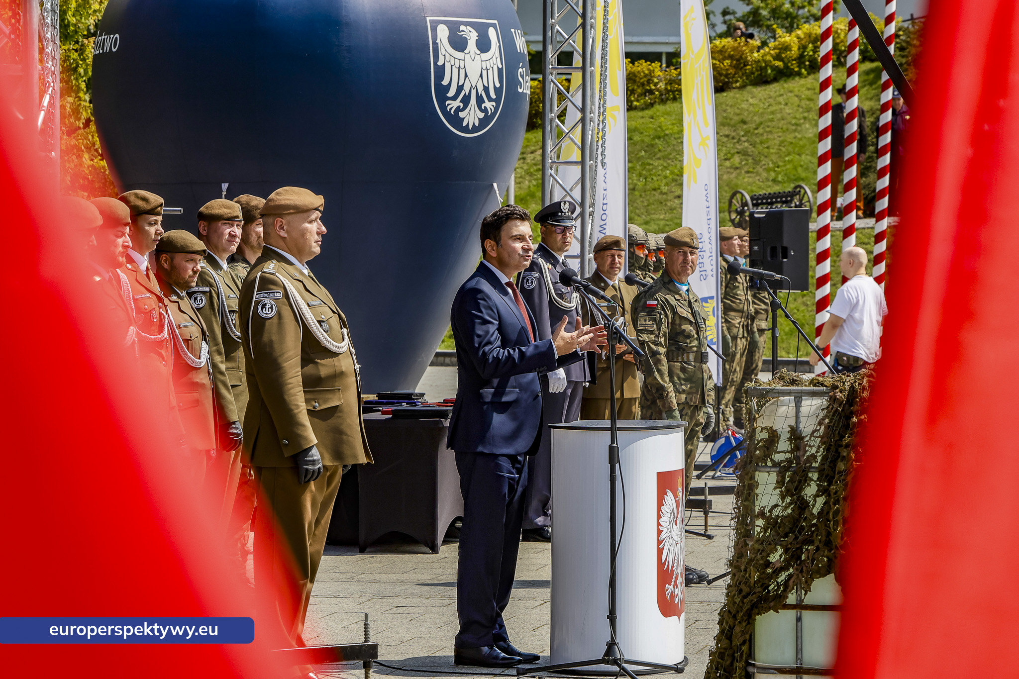 Europerspektywy-120 Europerspektywy Wojewódzkie Obchody Święta Wojska Polskiego w Katowicach – defilada, apel i piknik militarny