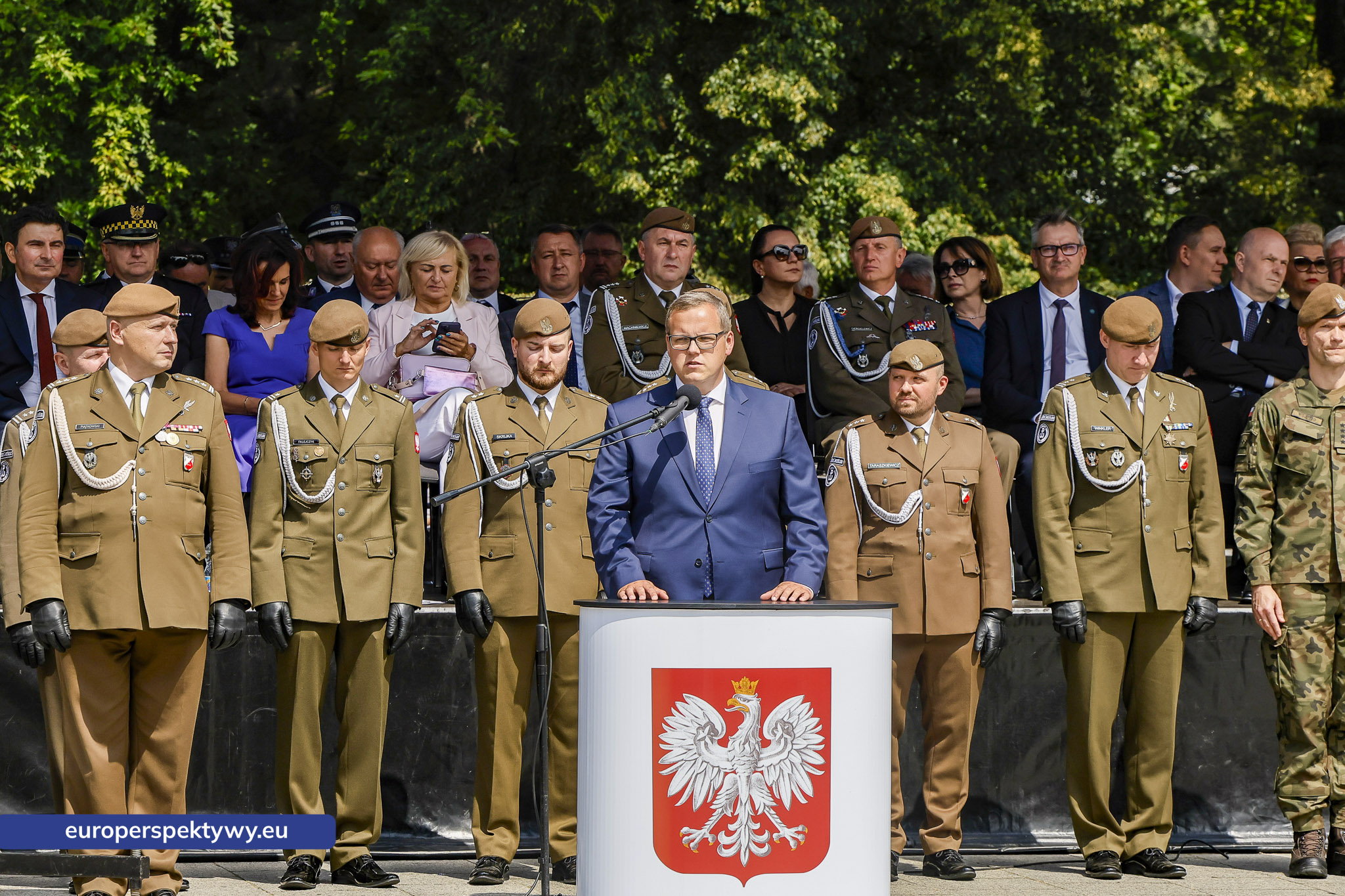 Europerspektywy-125 Europerspektywy Wojewódzkie Obchody Święta Wojska Polskiego w Katowicach – defilada, apel i piknik militarny
