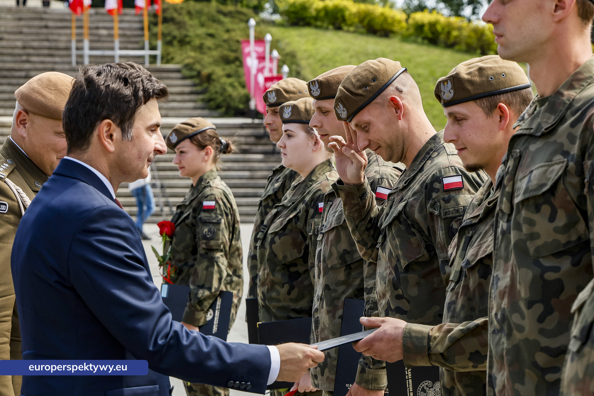 Europerspektywy-139 Europerspektywy Wojewódzkie Obchody Święta Wojska Polskiego w Katowicach – defilada, apel i piknik militarny