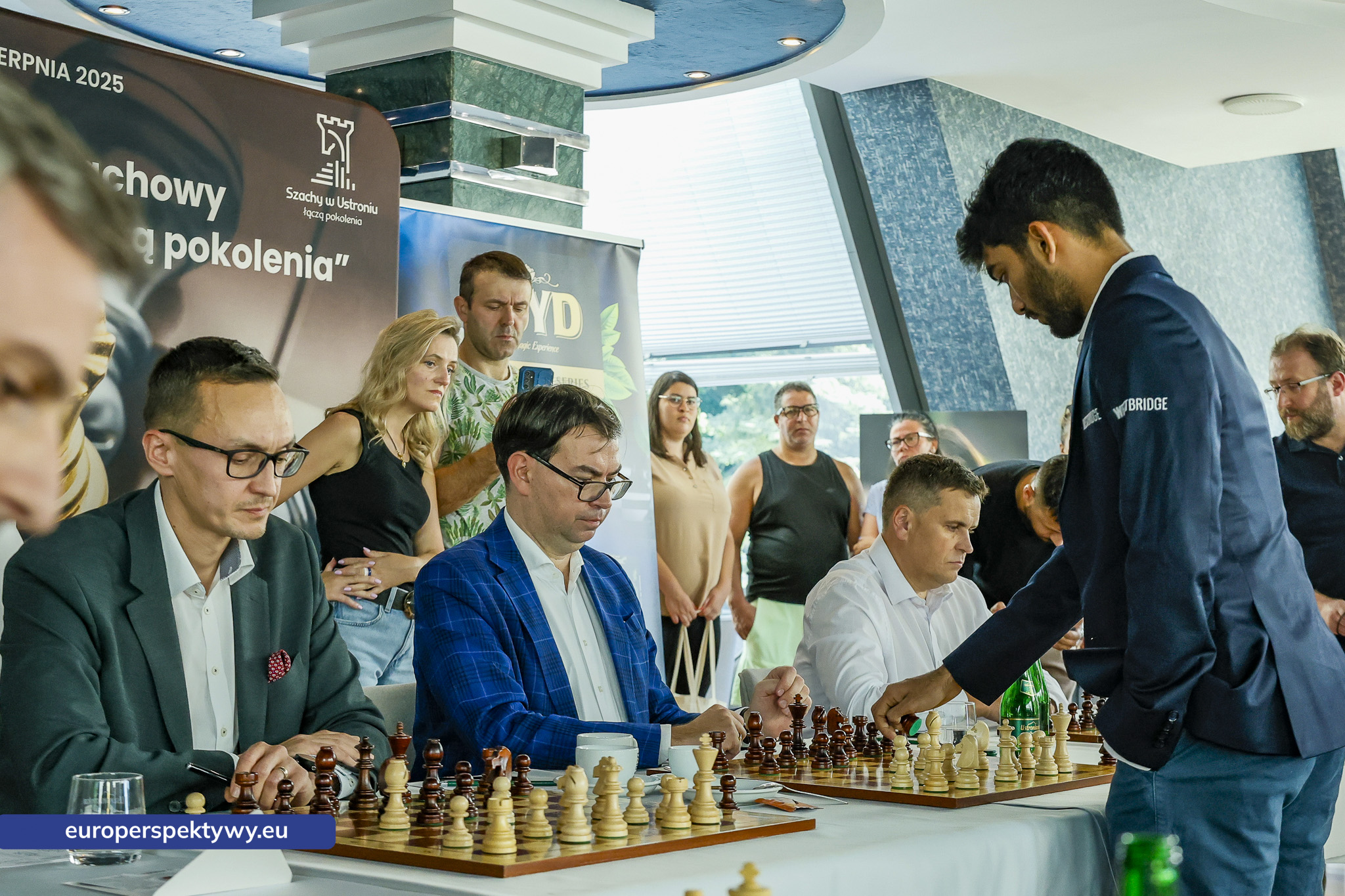 Europerspektywy-18 Europerspektywy Szachy Mokate: symultana z mistrzem świata Dommaraju Gukeshem – wyjątkowe wydarzenie w Ustroniu