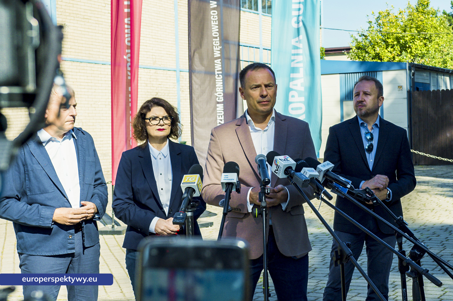 Kopalnia Guido – konferencja prasowa w Zabrzu – turystyka i rozwój regionu