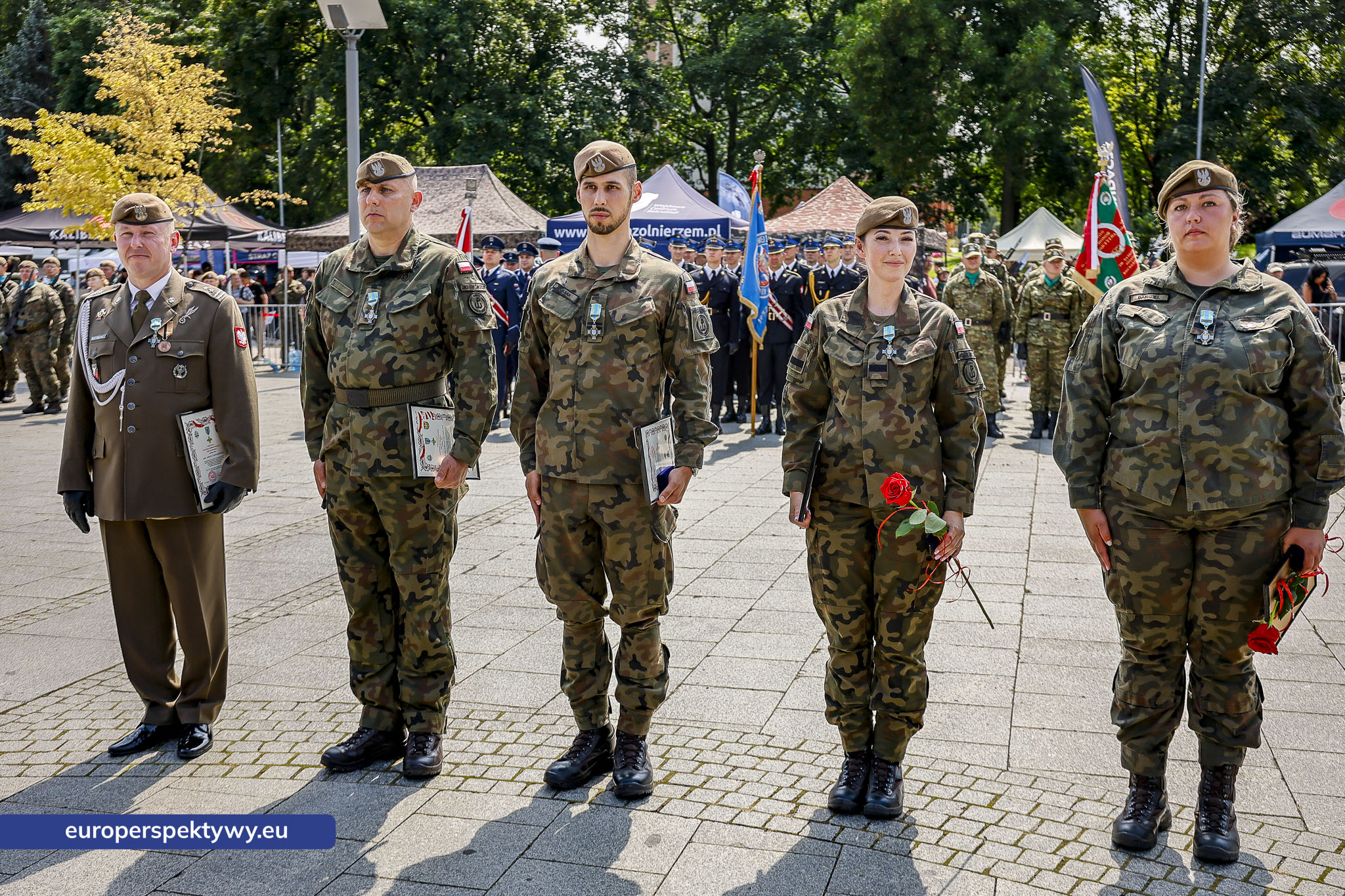 Europerspektywy-212 Europerspektywy Wojewódzkie Obchody Święta Wojska Polskiego w Katowicach – defilada, apel i piknik militarny