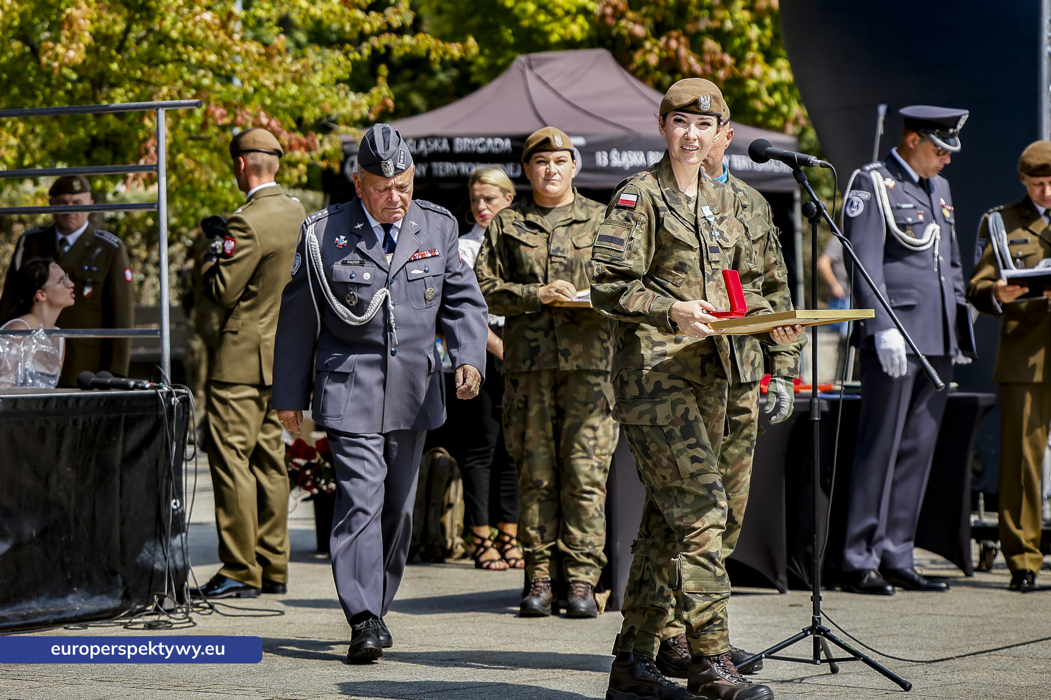 Europerspektywy-216 Europerspektywy Wojewódzkie Obchody Święta Wojska Polskiego w Katowicach – defilada, apel i piknik militarny