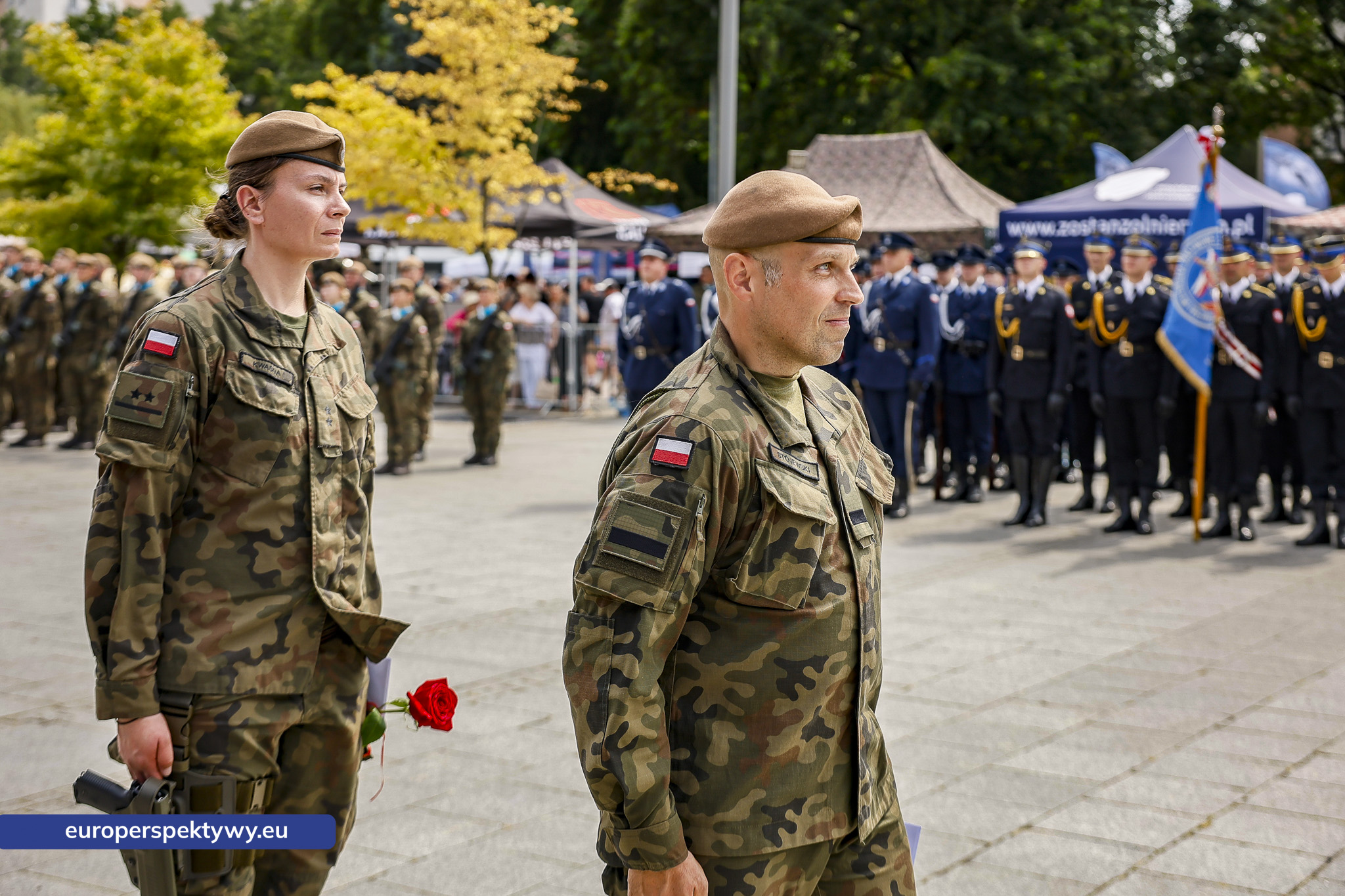 Europerspektywy-276 Europerspektywy Wojewódzkie Obchody Święta Wojska Polskiego w Katowicach – defilada, apel i piknik militarny