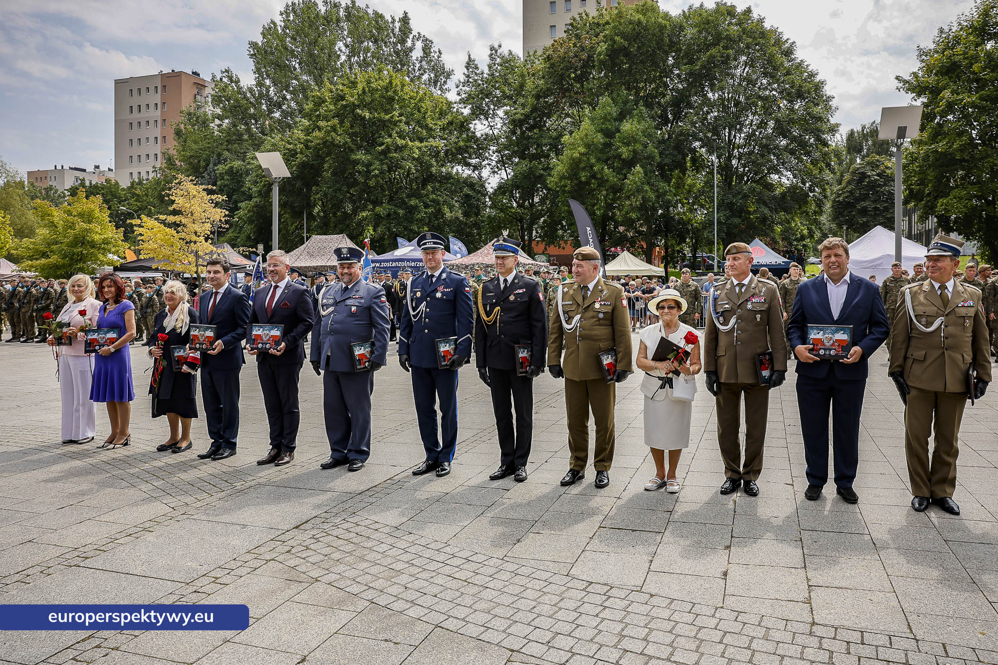 Europerspektywy-297 Europerspektywy Wojewódzkie Obchody Święta Wojska Polskiego w Katowicach – defilada, apel i piknik militarny