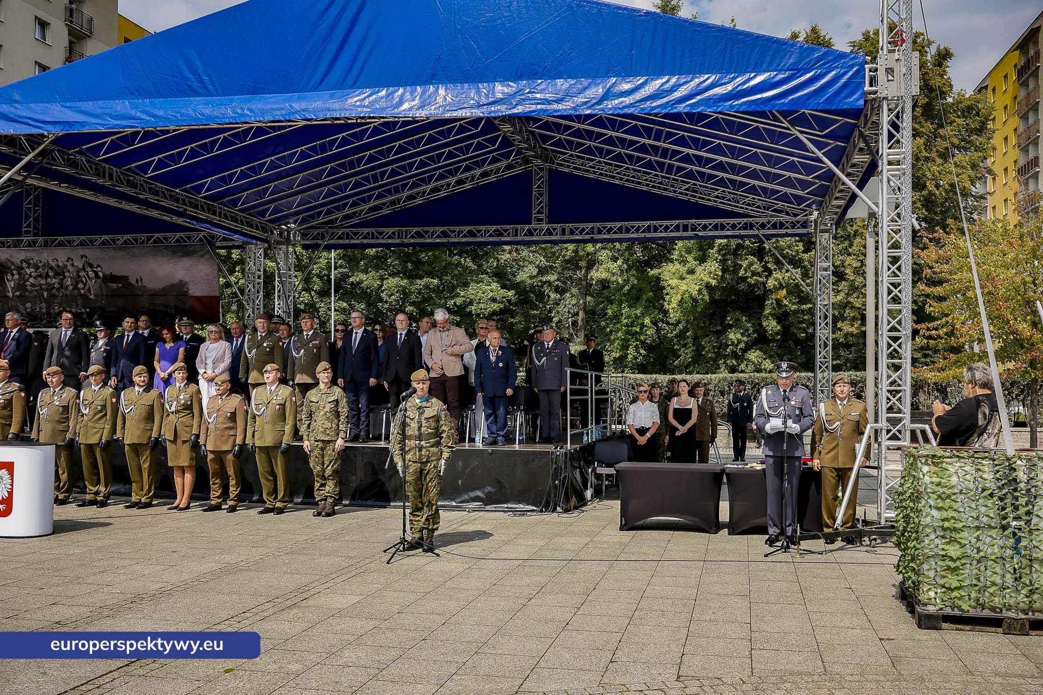 Europerspektywy-313 Europerspektywy Wojewódzkie Obchody Święta Wojska Polskiego w Katowicach – defilada, apel i piknik militarny