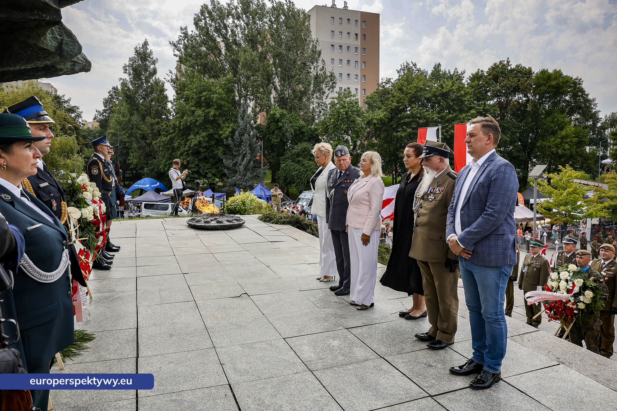 Europerspektywy-343 Europerspektywy Wojewódzkie Obchody Święta Wojska Polskiego w Katowicach – defilada, apel i piknik militarny