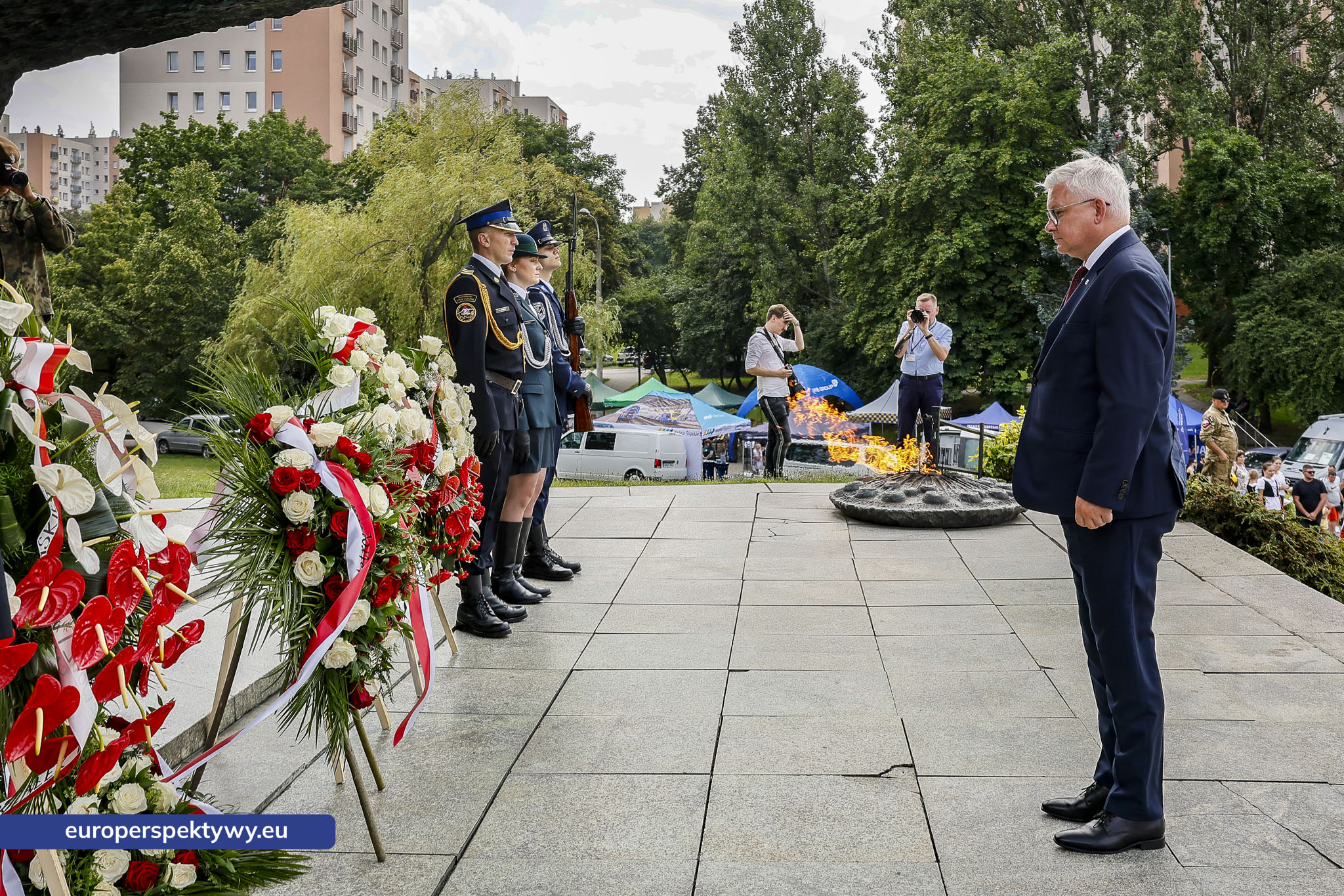 Europerspektywy-353 Europerspektywy Wojewódzkie Obchody Święta Wojska Polskiego w Katowicach – defilada, apel i piknik militarny