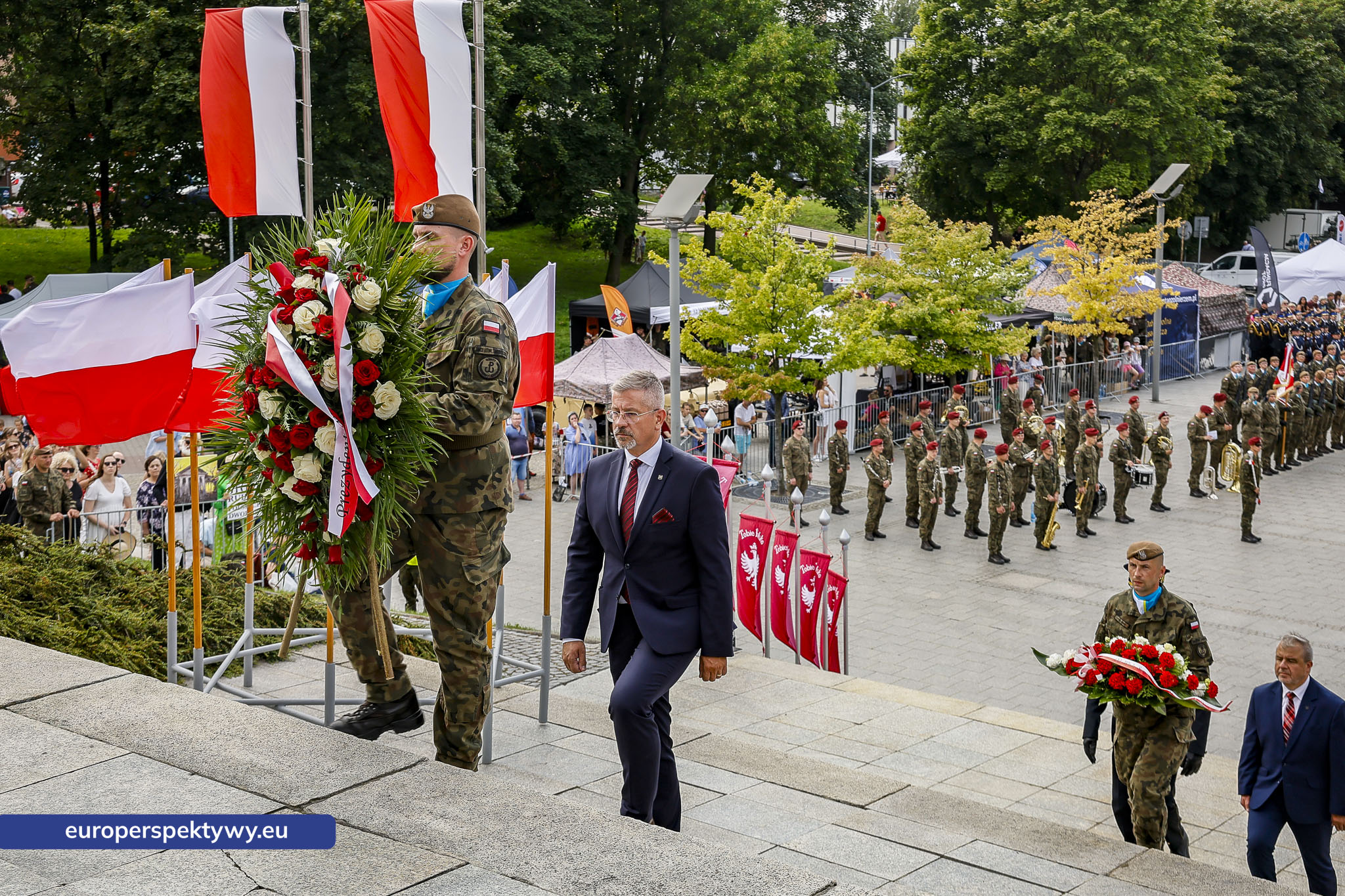 Europerspektywy-354 Europerspektywy Wojewódzkie Obchody Święta Wojska Polskiego w Katowicach – defilada, apel i piknik militarny