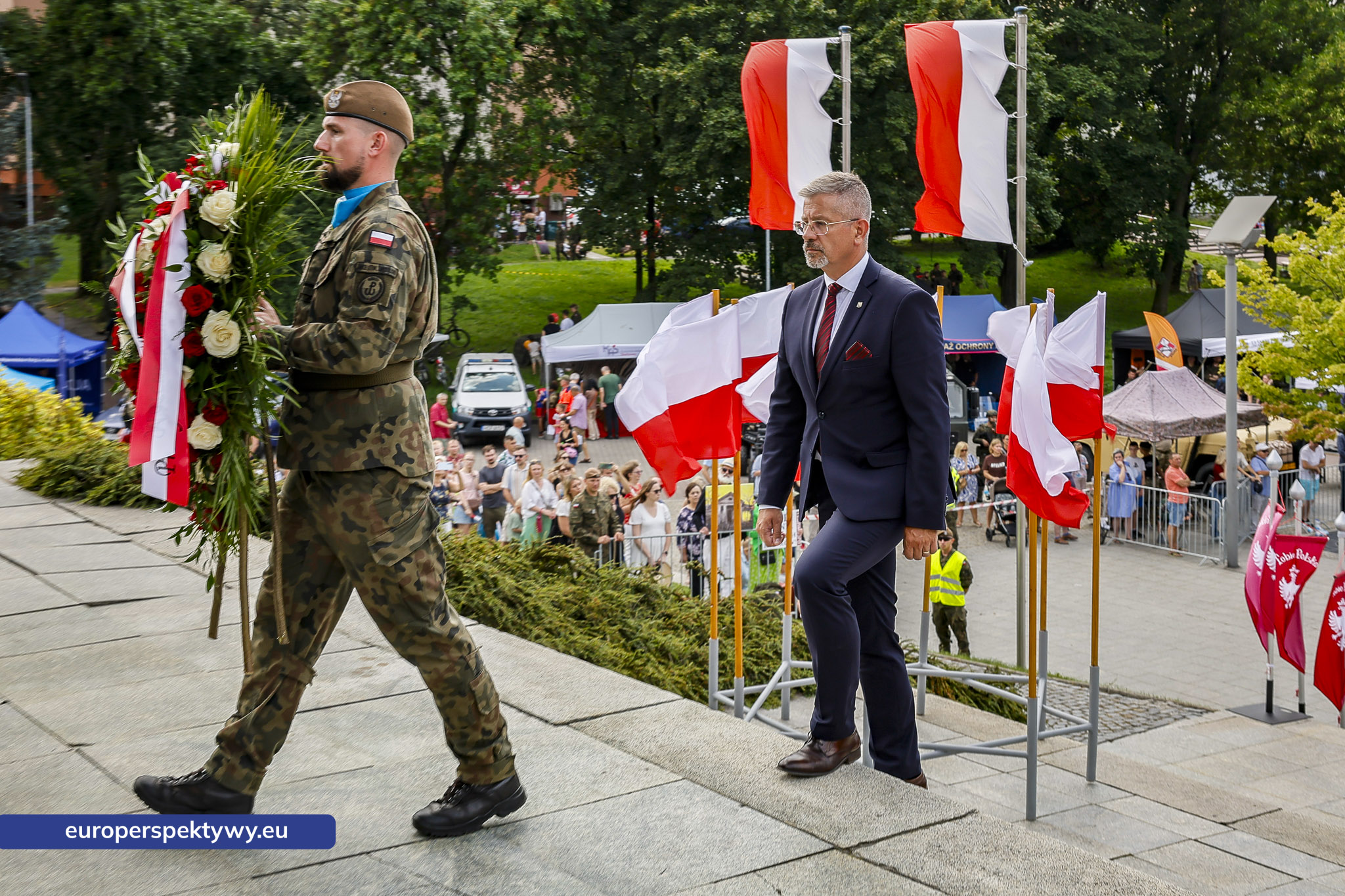Europerspektywy-355 Europerspektywy Wojewódzkie Obchody Święta Wojska Polskiego w Katowicach – defilada, apel i piknik militarny