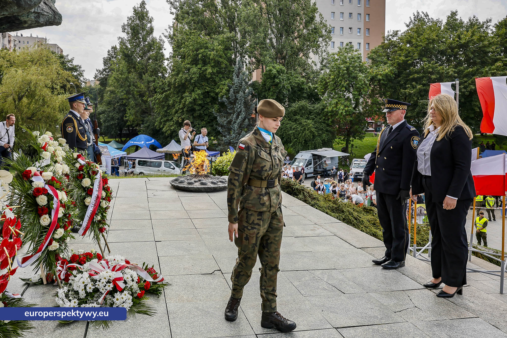 Europerspektywy-361 Europerspektywy Wojewódzkie Obchody Święta Wojska Polskiego w Katowicach – defilada, apel i piknik militarny