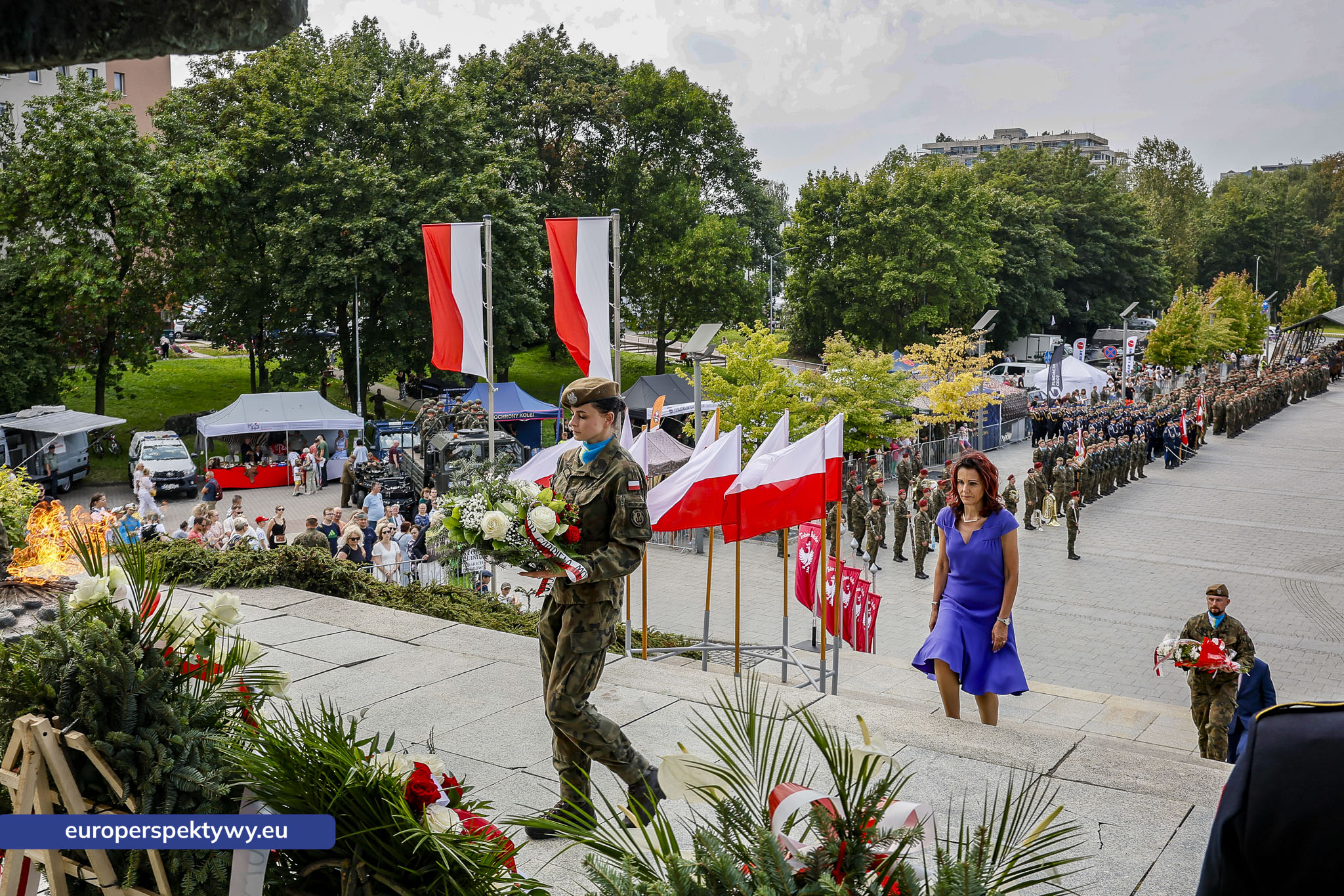 Europerspektywy-365 Europerspektywy Wojewódzkie Obchody Święta Wojska Polskiego w Katowicach – defilada, apel i piknik militarny