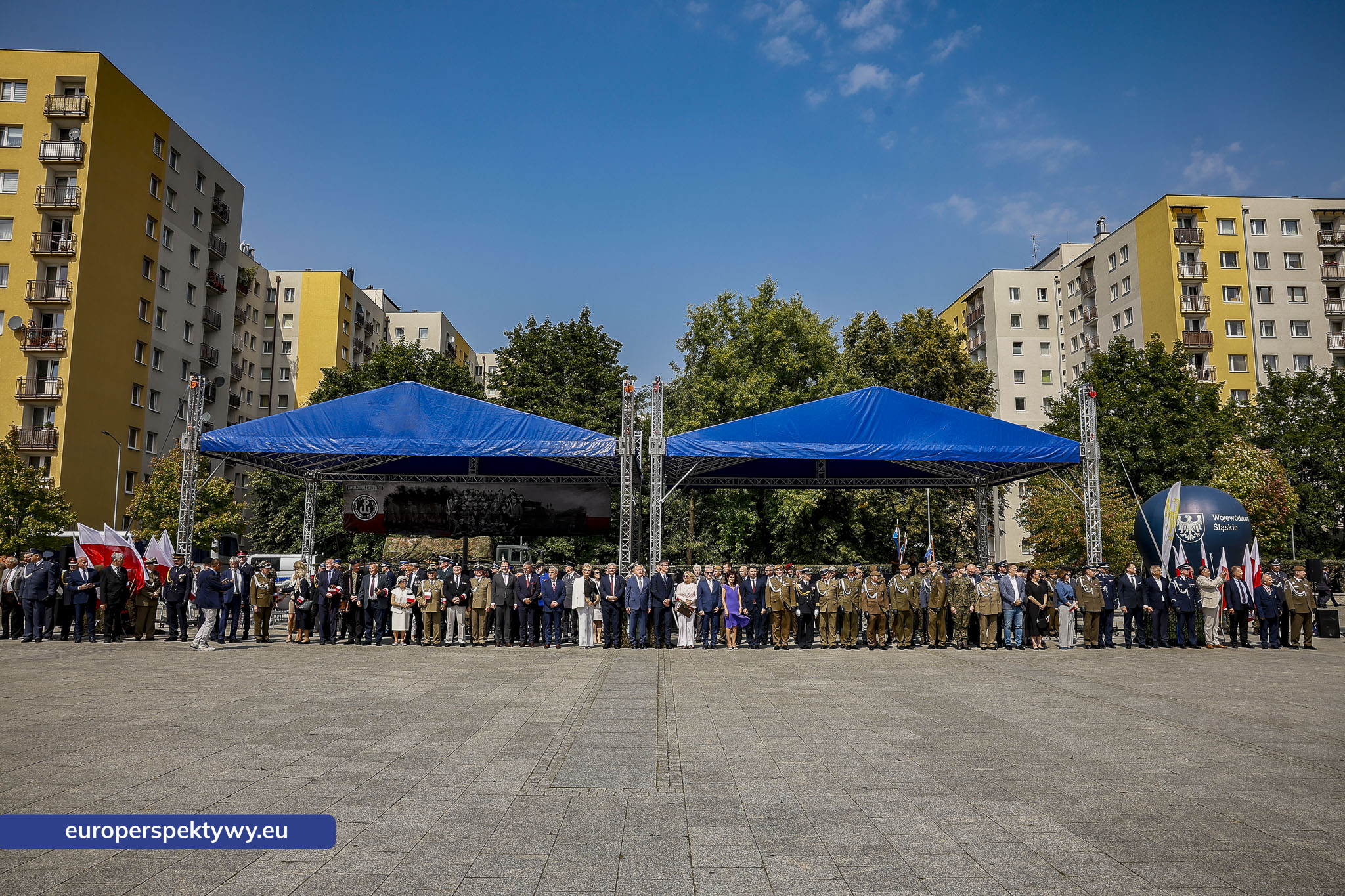 Europerspektywy-377 Europerspektywy Wojewódzkie Obchody Święta Wojska Polskiego w Katowicach – defilada, apel i piknik militarny