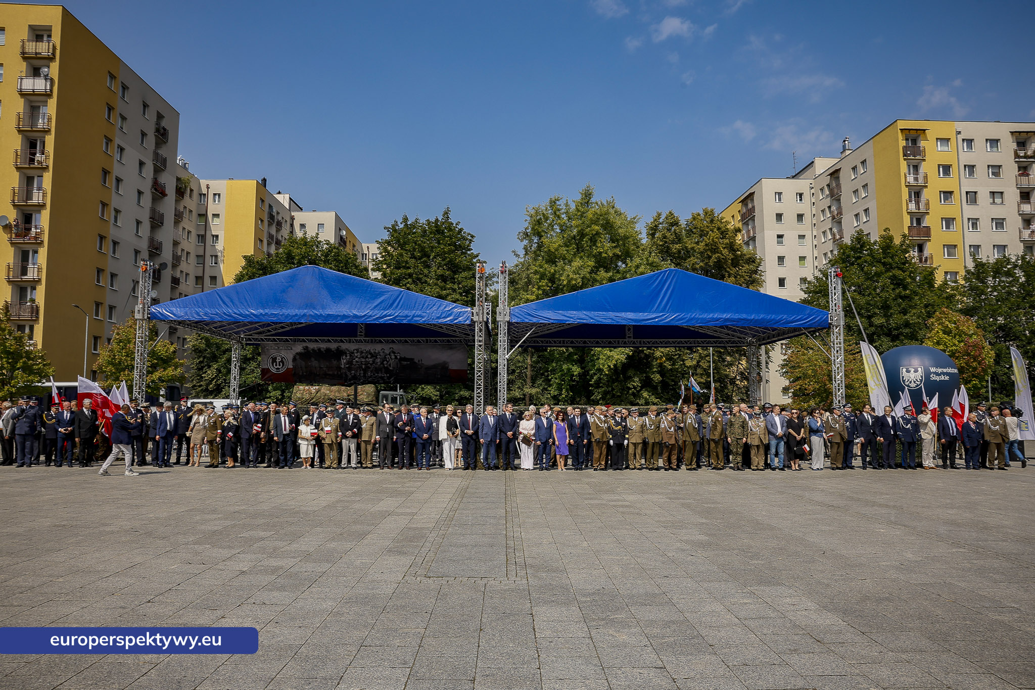 Europerspektywy-379 Europerspektywy Wojewódzkie Obchody Święta Wojska Polskiego w Katowicach – defilada, apel i piknik militarny
