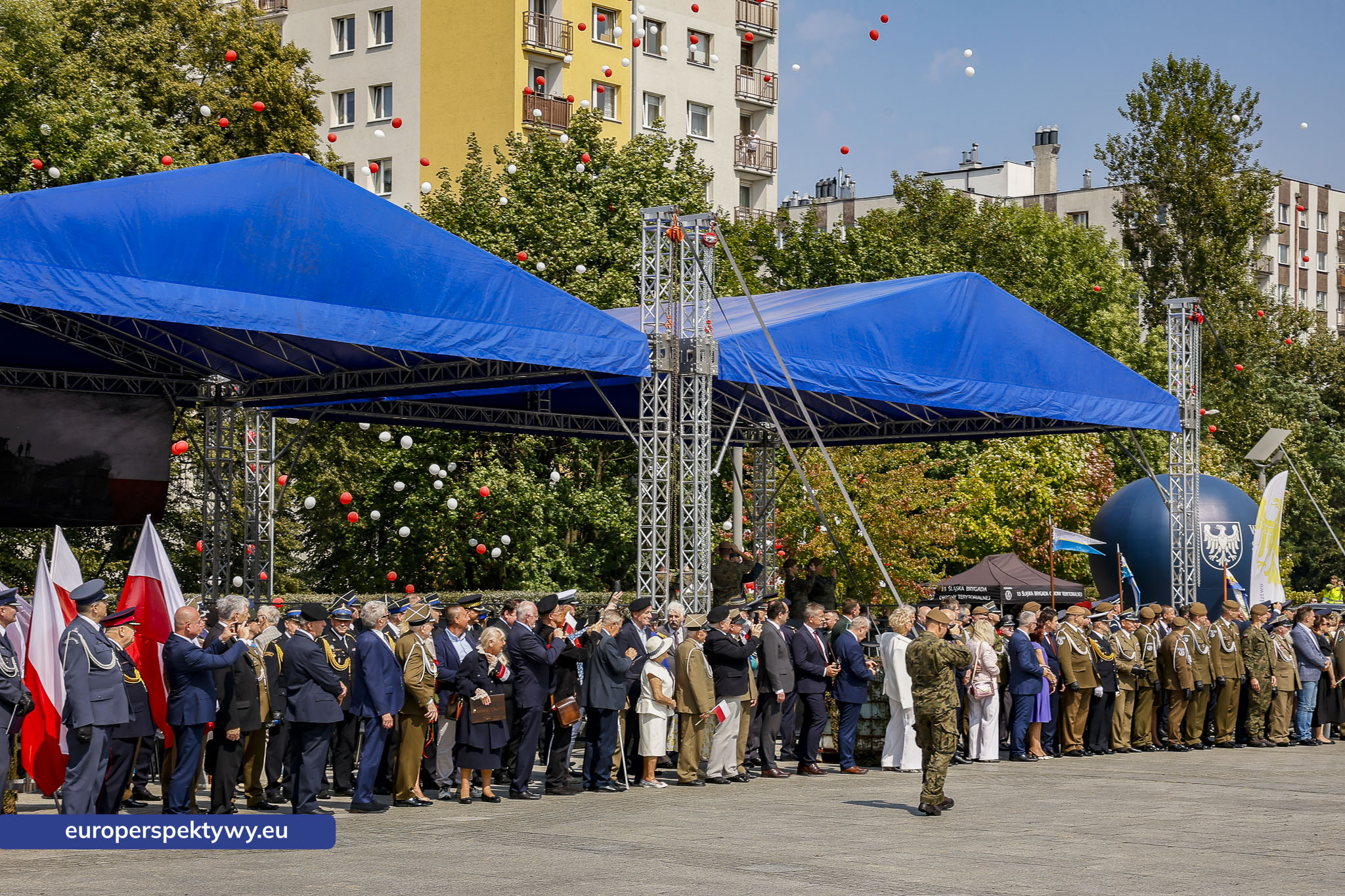 Europerspektywy-384 Europerspektywy Wojewódzkie Obchody Święta Wojska Polskiego w Katowicach – defilada, apel i piknik militarny