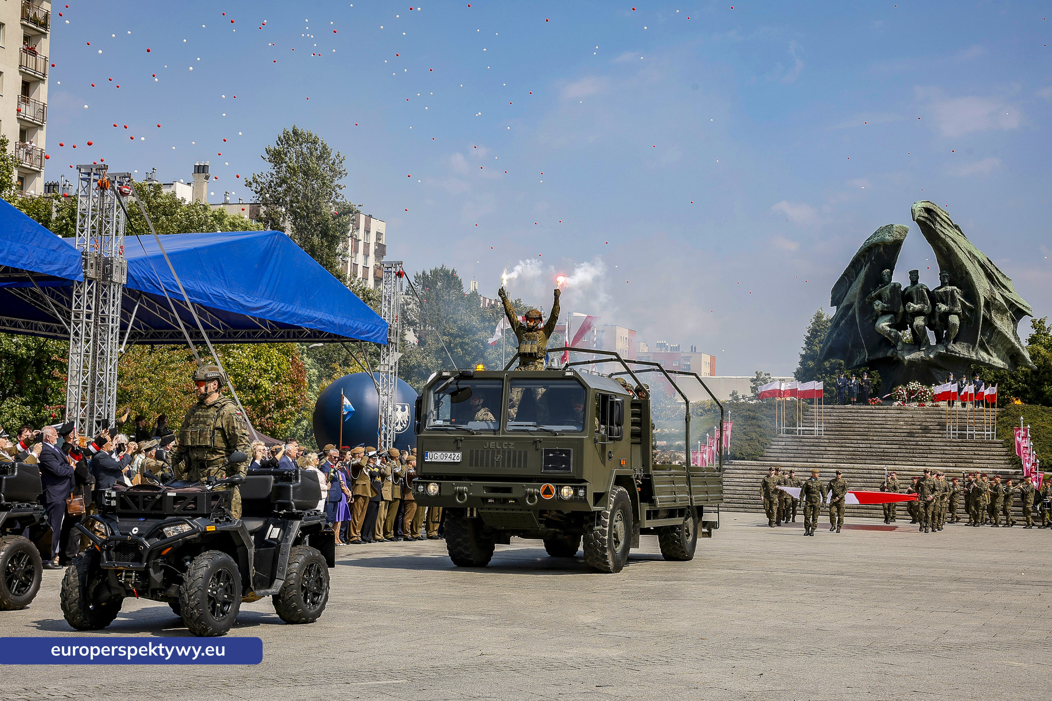 Europerspektywy Wojewódzkie Obchody Święta Wojska Polskiego w Katowicach – defilada, apel i piknik militarny