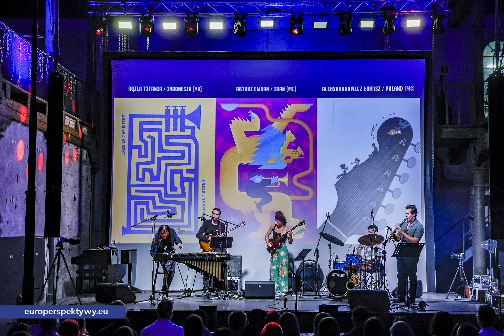 Europerspektywy Jazz w Ruinach 2025 – drugi weekend festiwalu młodego jazzu i grafiki w Gliwicach