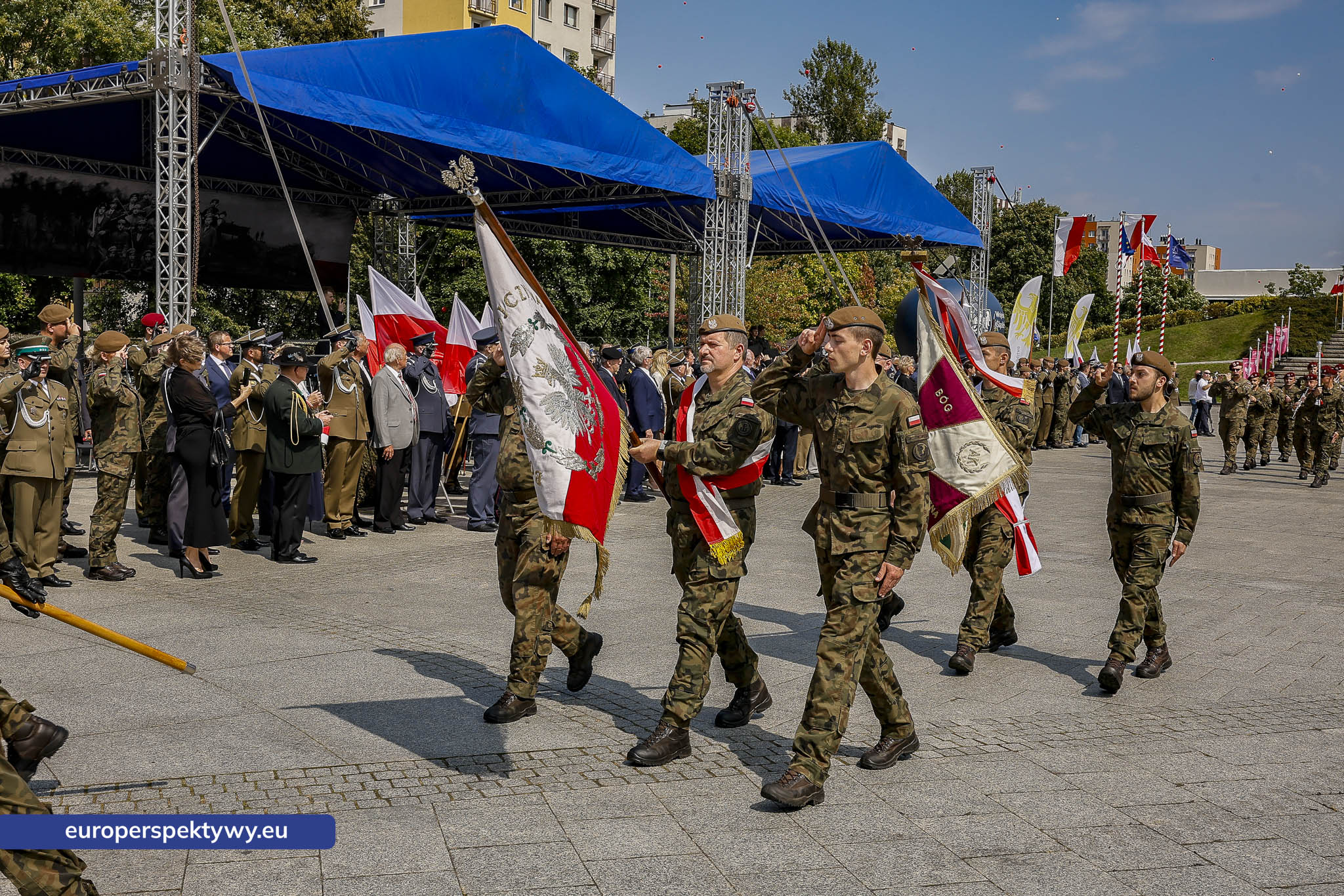 Europerspektywy-402 Europerspektywy Wojewódzkie Obchody Święta Wojska Polskiego w Katowicach – defilada, apel i piknik militarny