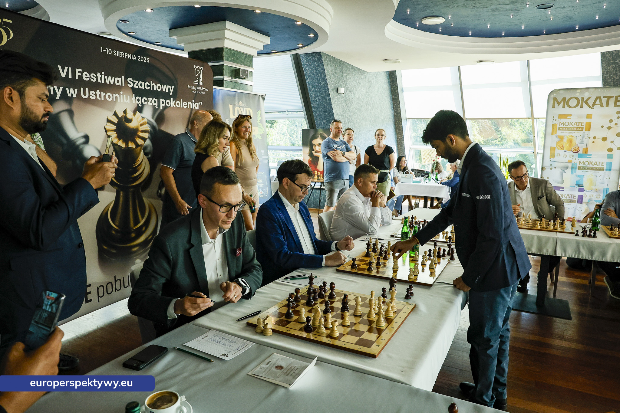 Europerspektywy-46 Europerspektywy Szachy Mokate: symultana z mistrzem świata Dommaraju Gukeshem – wyjątkowe wydarzenie w Ustroniu