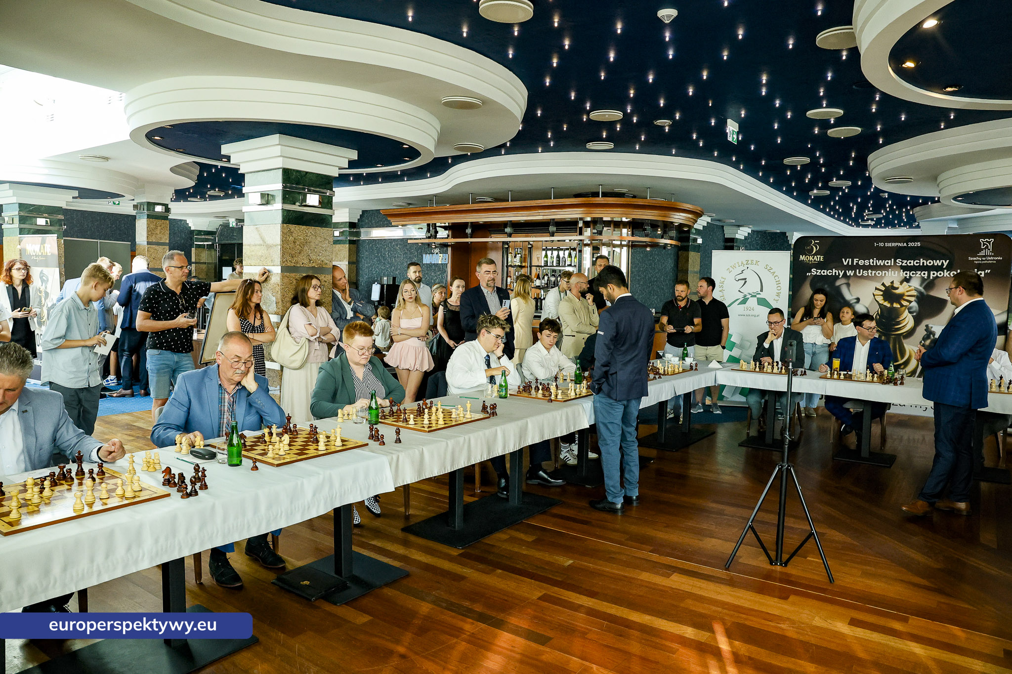 Europerspektywy-48 Europerspektywy Szachy Mokate: symultana z mistrzem świata Dommaraju Gukeshem – wyjątkowe wydarzenie w Ustroniu