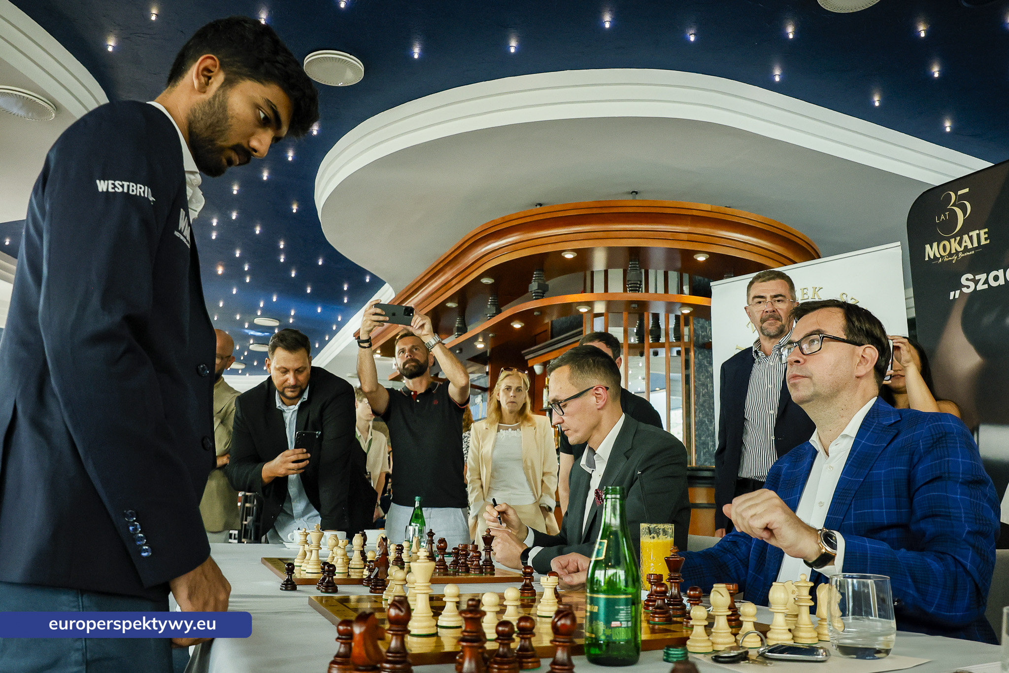 Europerspektywy-49 Europerspektywy Szachy Mokate: symultana z mistrzem świata Dommaraju Gukeshem – wyjątkowe wydarzenie w Ustroniu