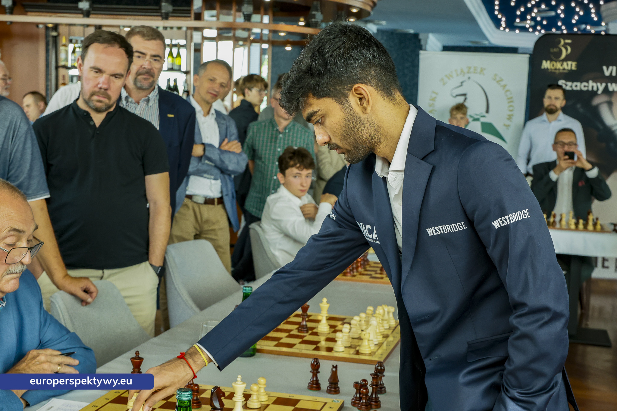Europerspektywy-61 Europerspektywy Szachy Mokate: symultana z mistrzem świata Dommaraju Gukeshem – wyjątkowe wydarzenie w Ustroniu