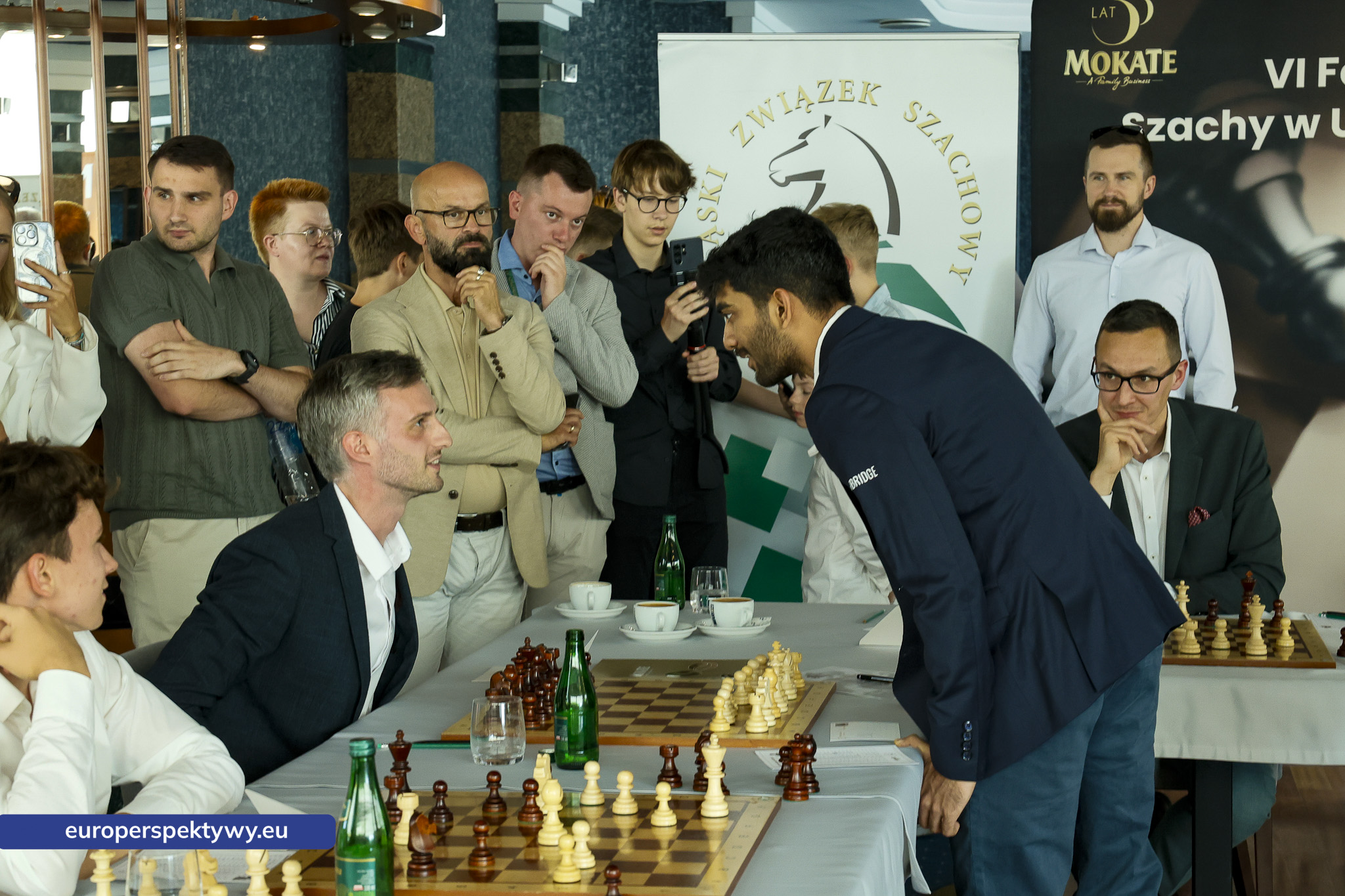 Europerspektywy-63 Europerspektywy Szachy Mokate: symultana z mistrzem świata Dommaraju Gukeshem – wyjątkowe wydarzenie w Ustroniu