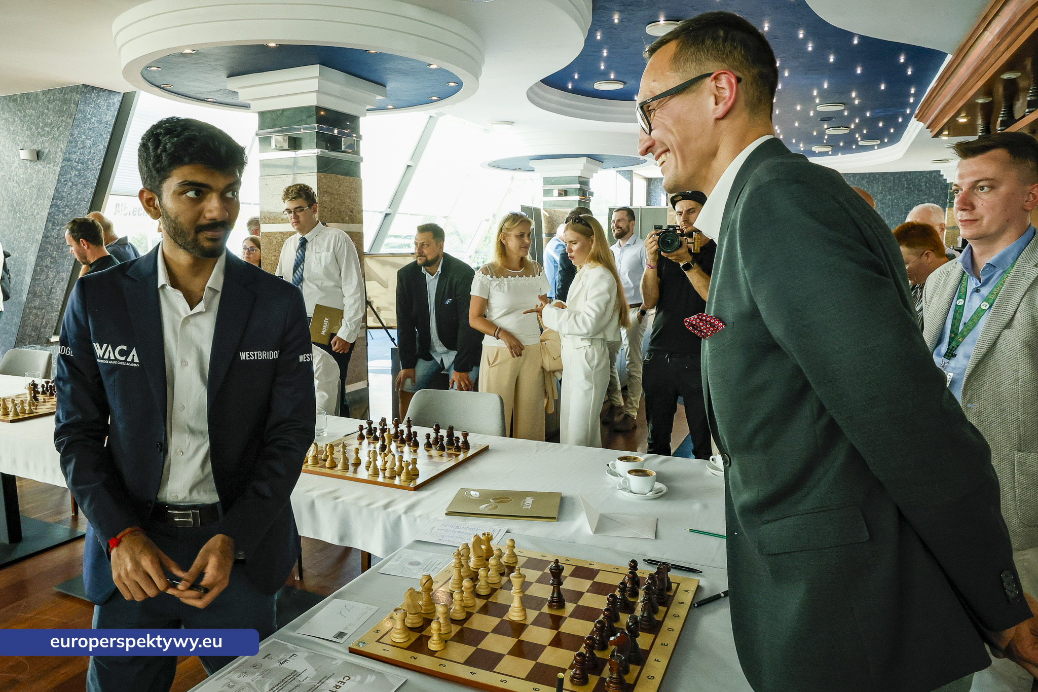 Europerspektywy-67 Europerspektywy Szachy Mokate: symultana z mistrzem świata Dommaraju Gukeshem – wyjątkowe wydarzenie w Ustroniu