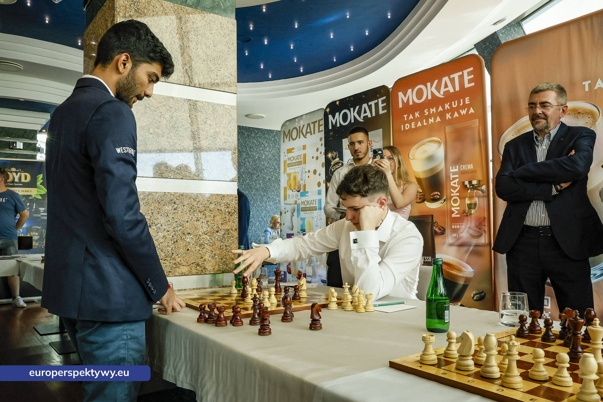 Europerspektywy-74 Europerspektywy Szachy Mokate: symultana z mistrzem świata Dommaraju Gukeshem – wyjątkowe wydarzenie w Ustroniu